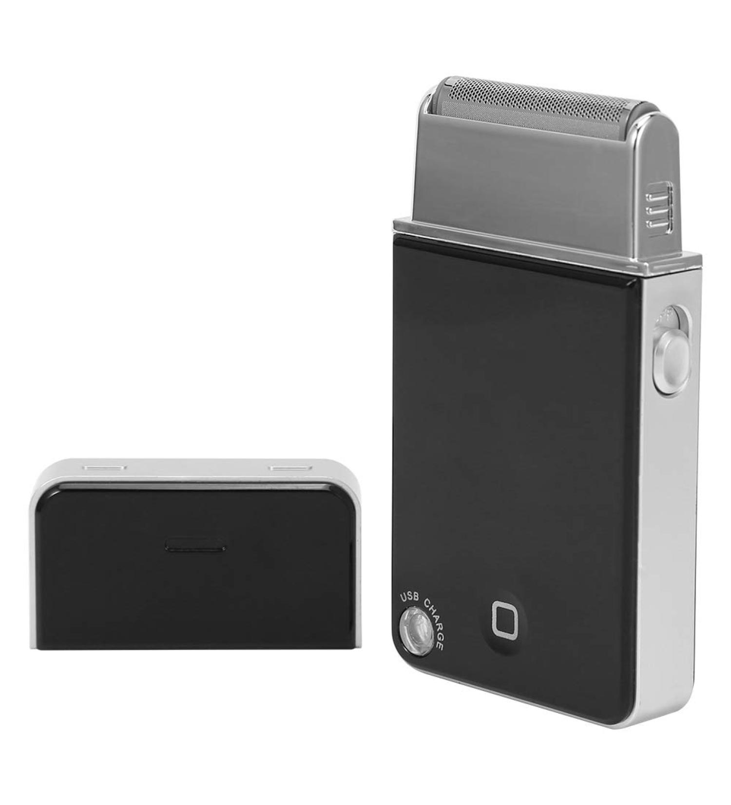 Small Foil Electric Shaver - Professional Rechargeable Foil Razor for Men | USB Charger Beard Trimmer - Buy Online on SooperMarket.com
