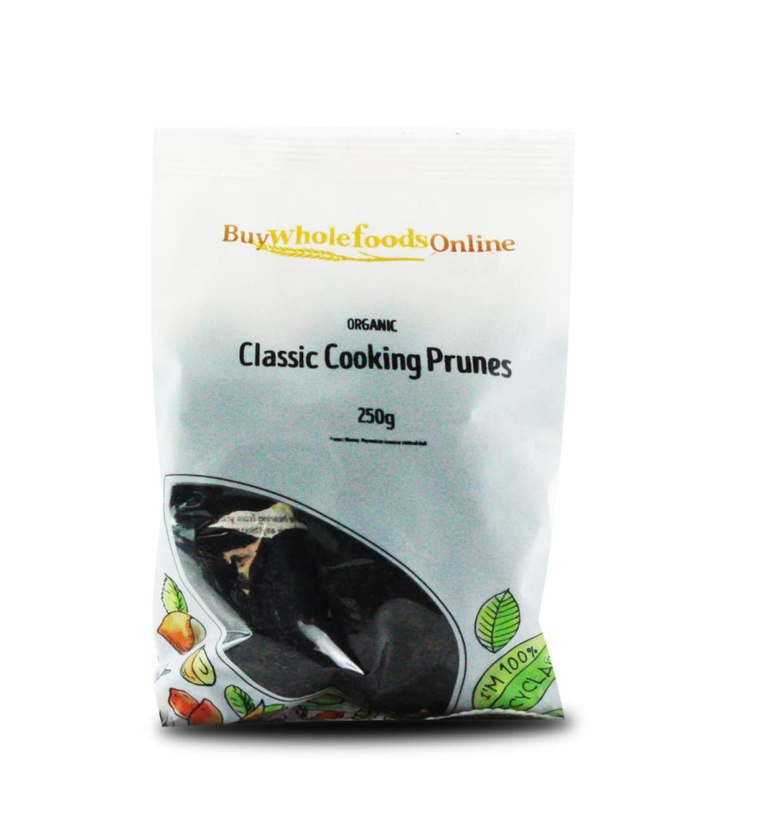 Organic Classic Cooking Prunes (With Stones) 250g (BWFO)