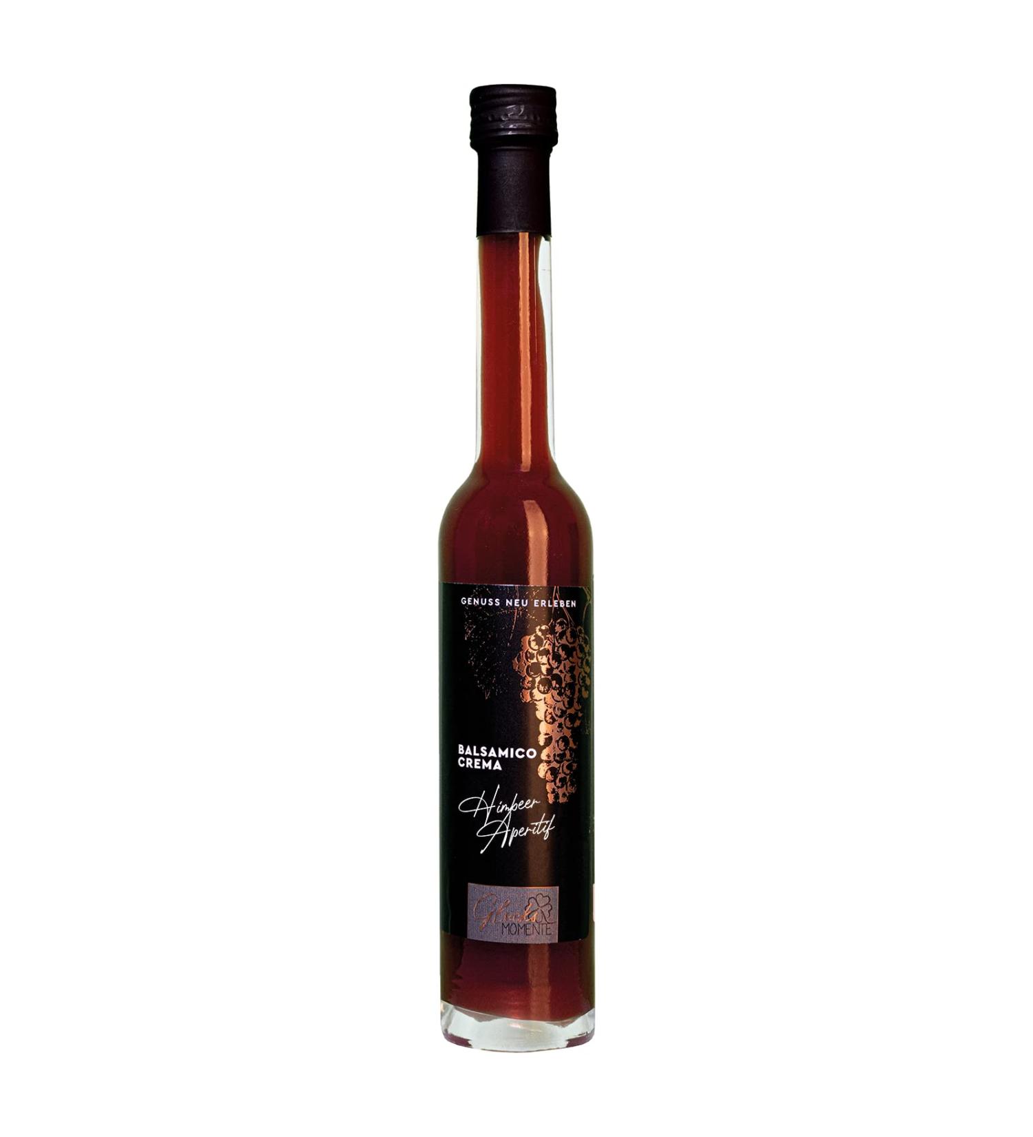 Gl cks Momente Raspberry Aperitif 100 ml Balsamic Crema Fruit Vinegar Preparation with 3% Acid - Buy Online on SooperMarket.com