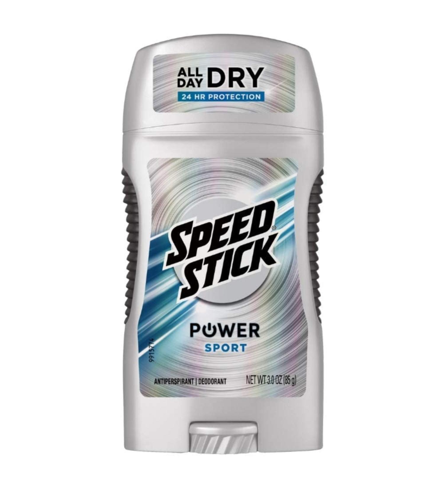 Speed Stick Power Antiperspirant Deodorant Sport 3 oz (Pack of 10)