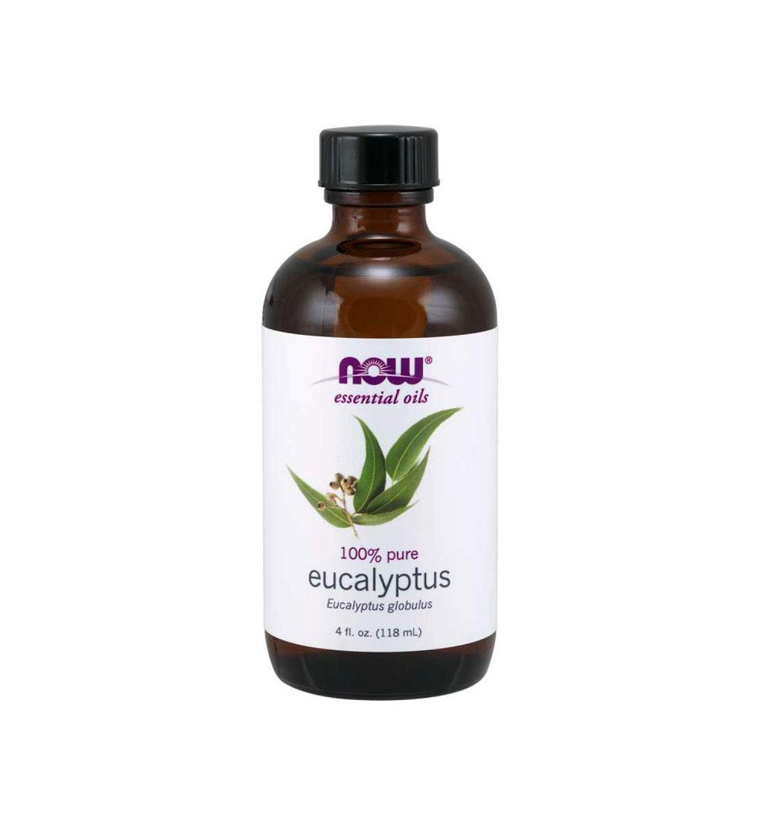 NOW Foods Eucalyptus Essential Oil - 4 fl oz (Pack of 1) - Buy Online on SooperMarket.com