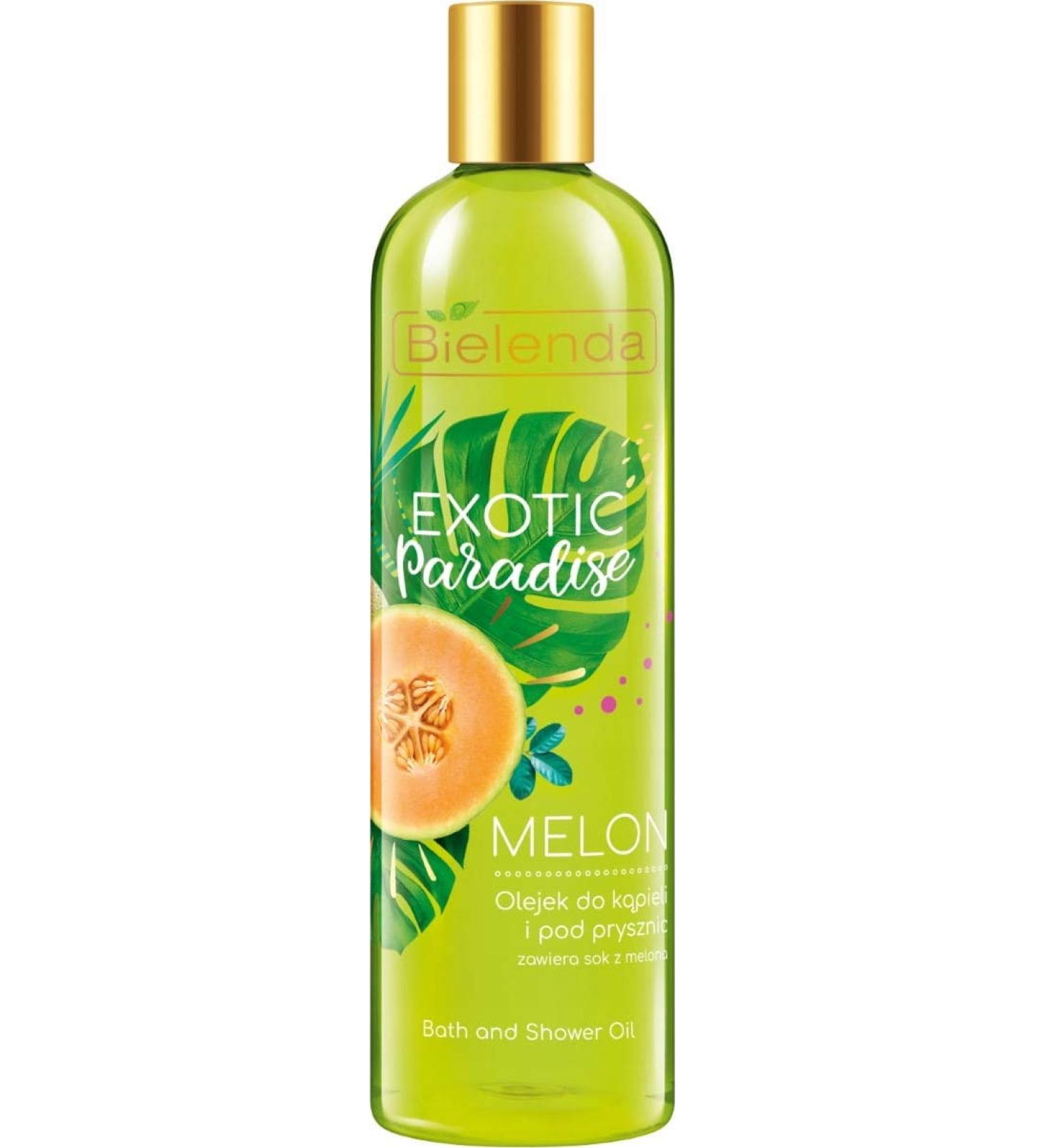 Bielenda Exotic Paradise Bath and Shower Oil Melon 400 Ml Melon
