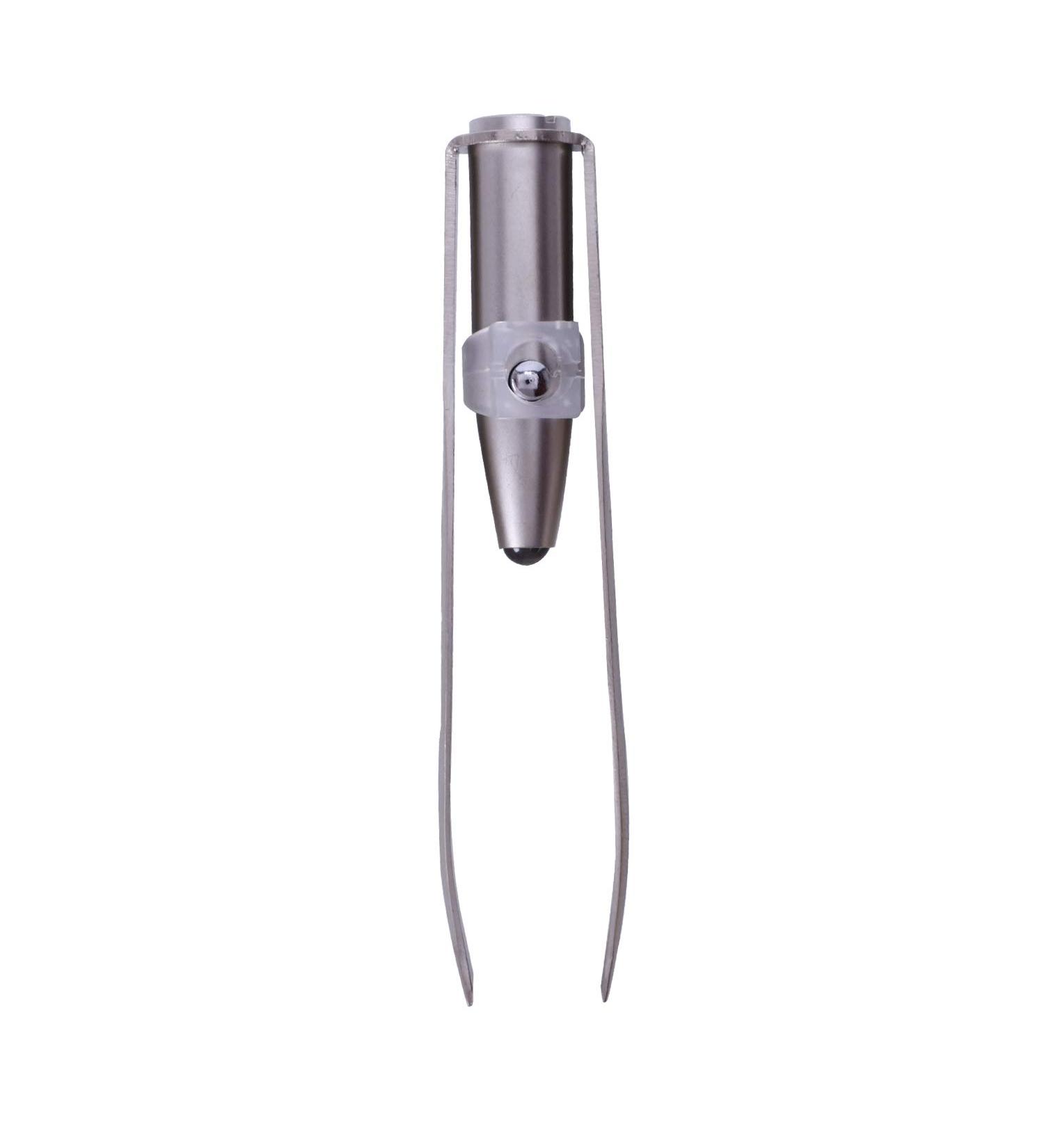 thinS Stainless Steel Eyelash & Eyebrow Tweezers with LED Light - Precision Beauty Tool for Flawless Application | International Shipping Available - Buy Online on SooperMarket.com