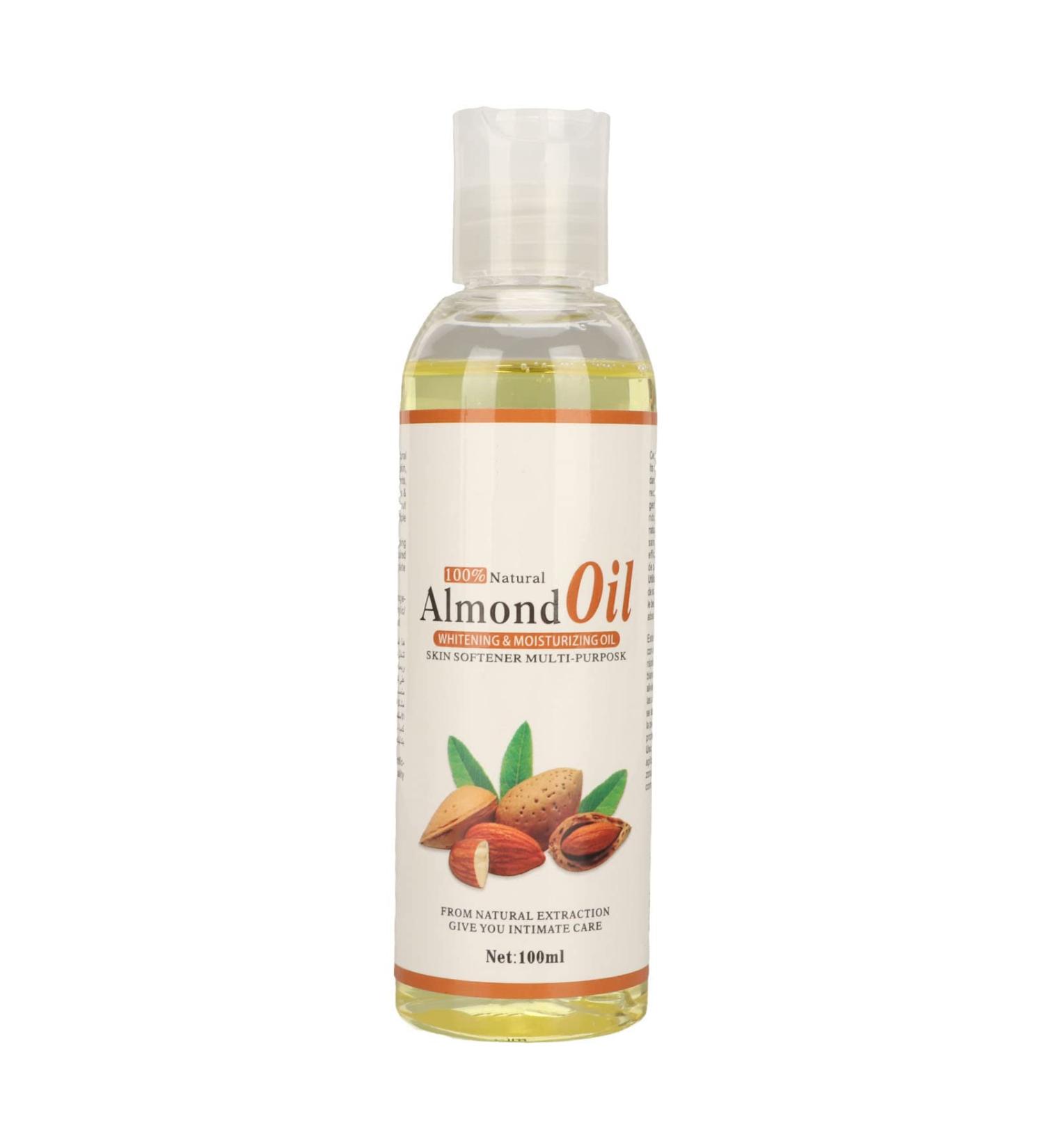 Sweet Almond Oil 100ml - Nourishing & Moisturizing Herbal Extract for Hair Skin & DIY Beauty - Buy Online on SooperMarket.com