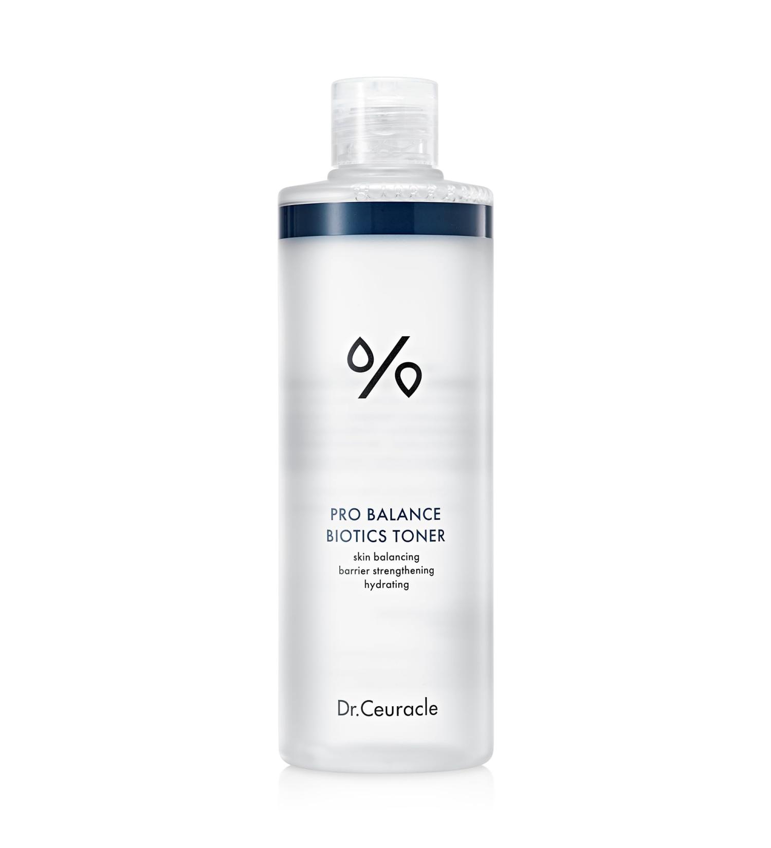 Dr.Ceuracle Pro Balance Biotics Toner - Hydrating 300ml with 6-Probiotics & Theanine for Dry Dull Combination Skin | International Shipping - Buy Online on SooperMarket.com