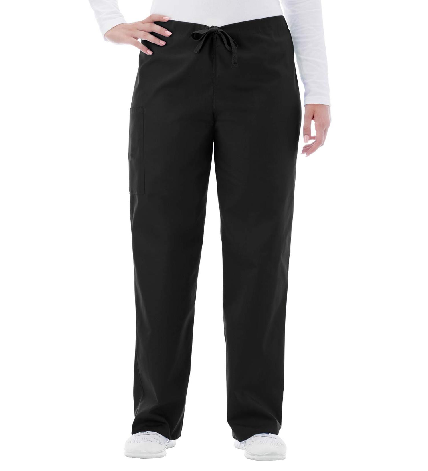 White Swan 14920 Fundamentals Unisex Drawstring Pant - Large, Black - Buy Online on SooperMarket.com