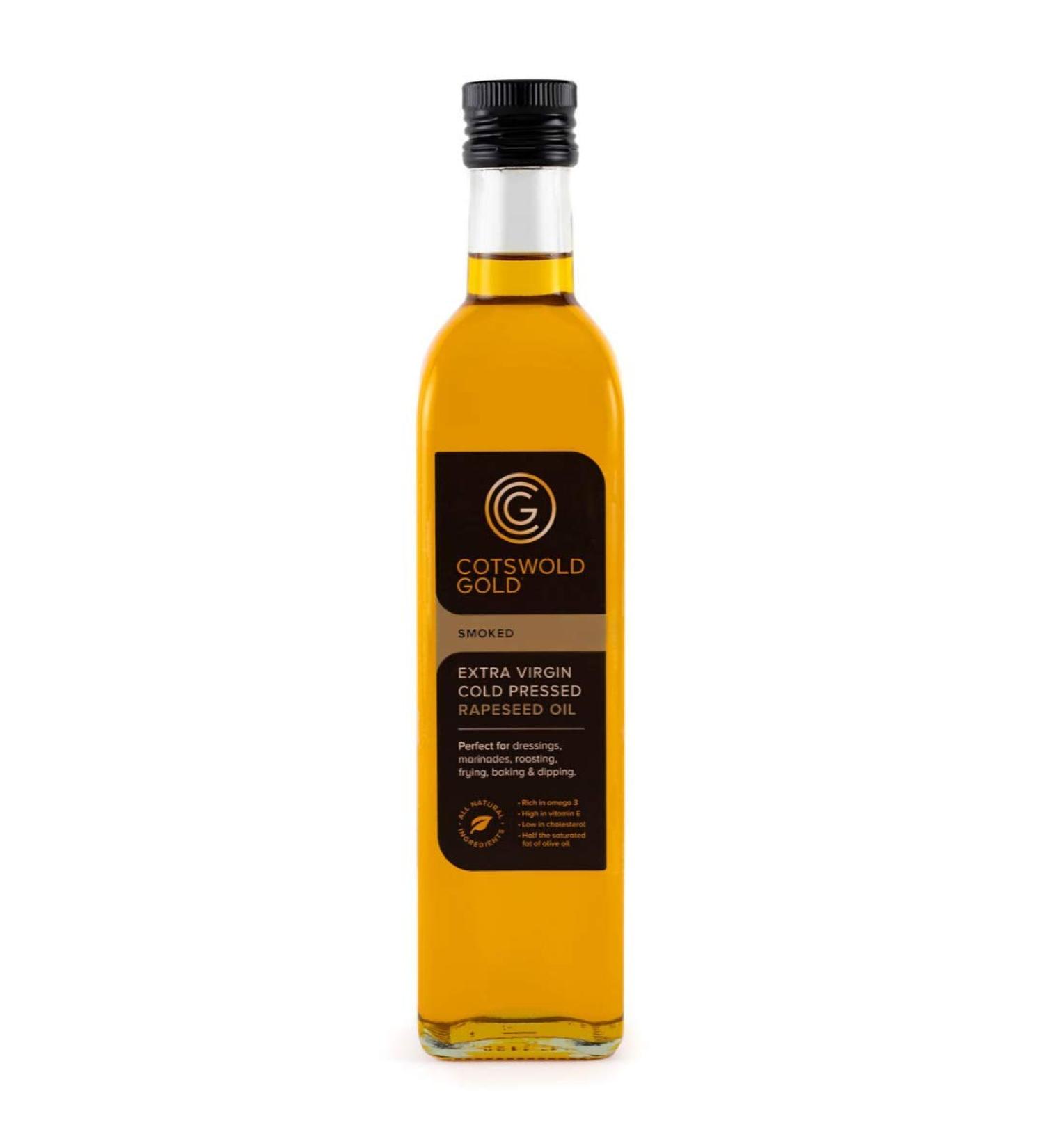 Cotswold Gold Smoked Infused Rapeseed Oil 500 ml Smoked Infused 500 ml (Pack of 1)