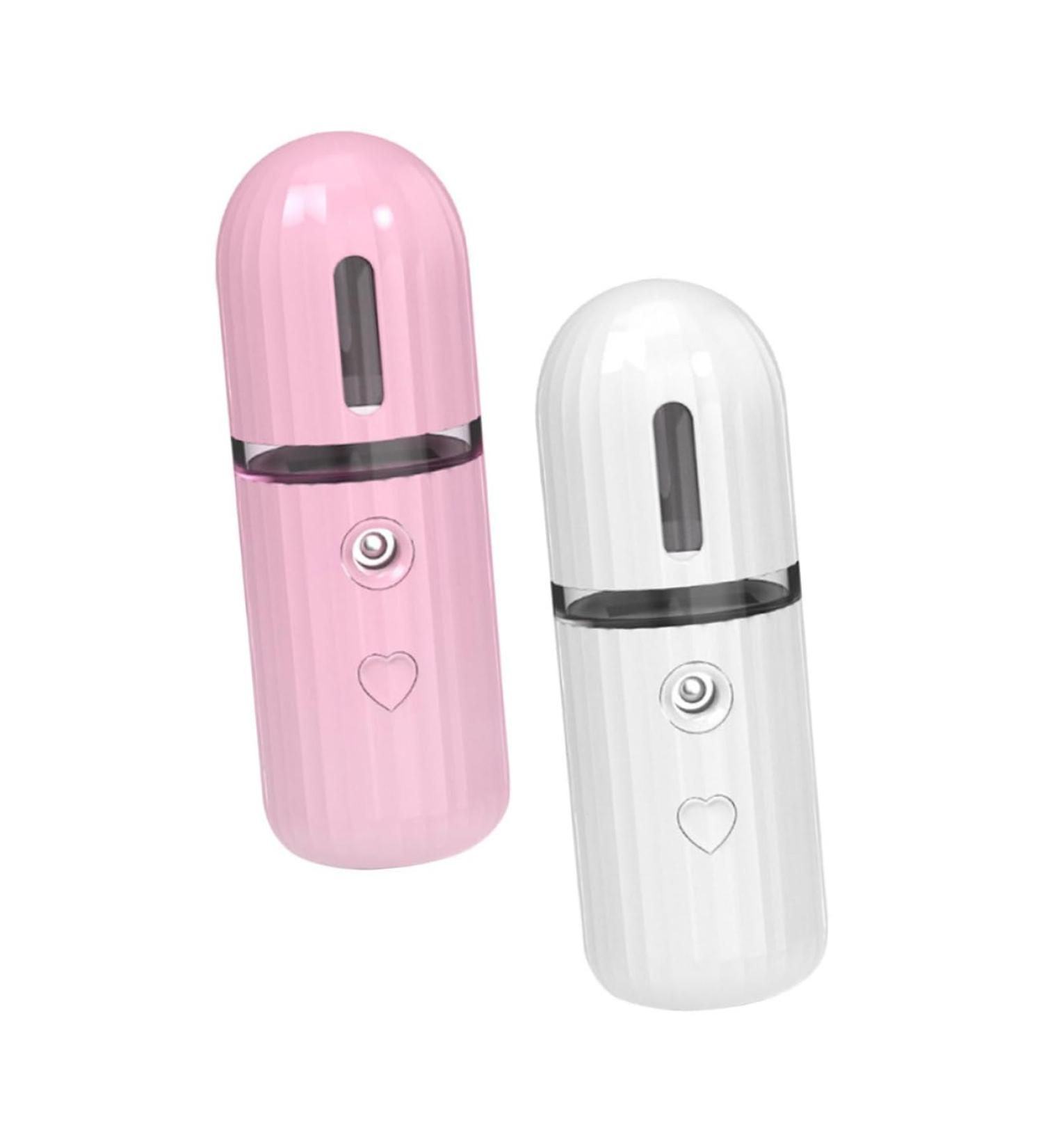 PLAFOPE 2pcs Moisturizing Sprayer Handheld Clothes Steamer Lightweight Facial Mister Mini Humidifier Abs - Buy Online on SooperMarket.com