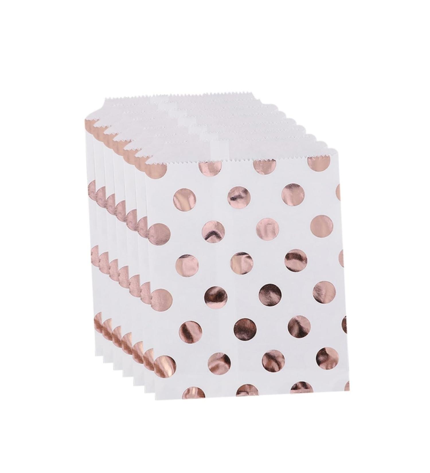KALLORY 25pcs Paper Bags Candy Container Candy Bag Bronzing Food Bag - Buy Online on SooperMarket.com