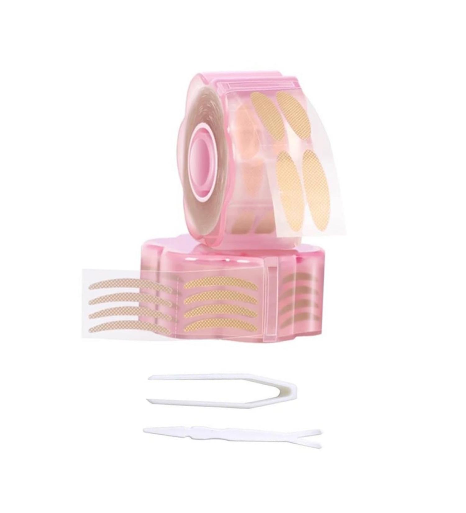 Angoily Double Eyelid Sticker Set for Hooded Eyes | Traceless Adhesive Tape | Perfect for Sunglasses & Nail Polish | Pink Eyelid Stickers for Women - Buy Online on SooperMarket.com