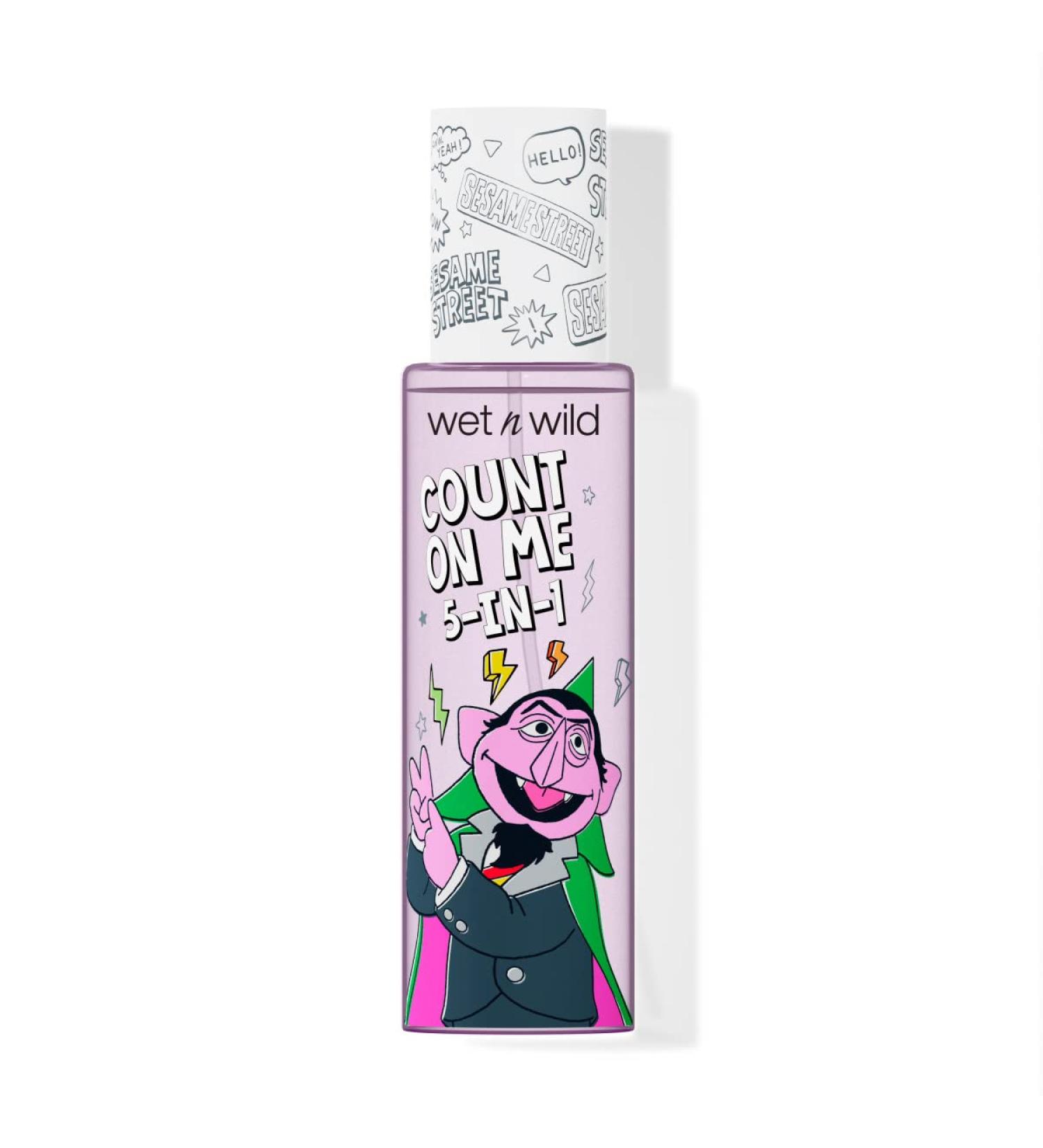 Wet n Wild Sesame Street Collection Count On Me 5-in-1 Prime & Set Face Mist - Buy Online on SooperMarket.com
