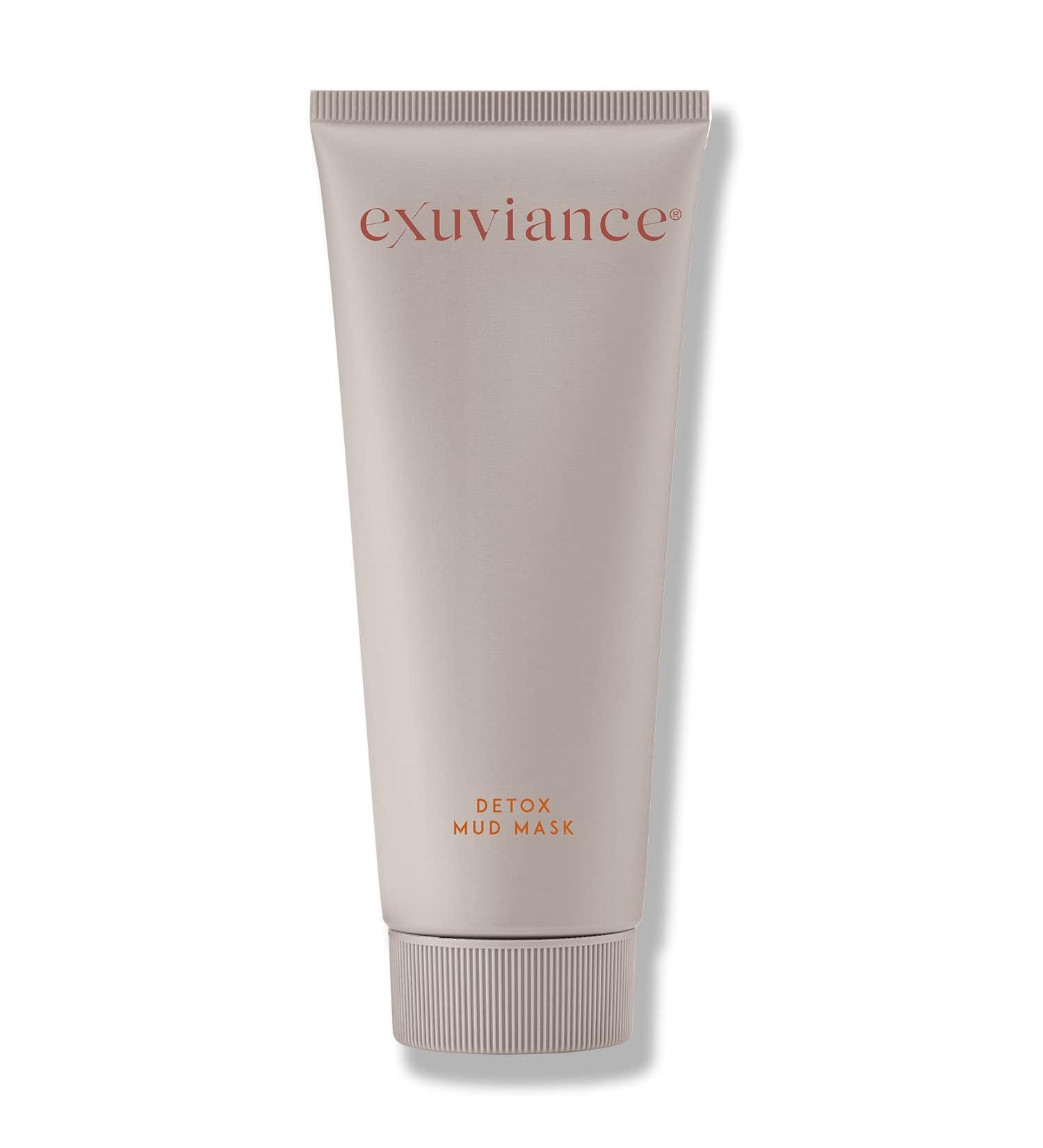 EXUVIANCE Detox Mud Clarifying Facial Mask | Active Charcoal & Clay | For All Skin Types | 3.4 fl. oz. - Revitalize Your Skin - Buy Online on SooperMarket.com