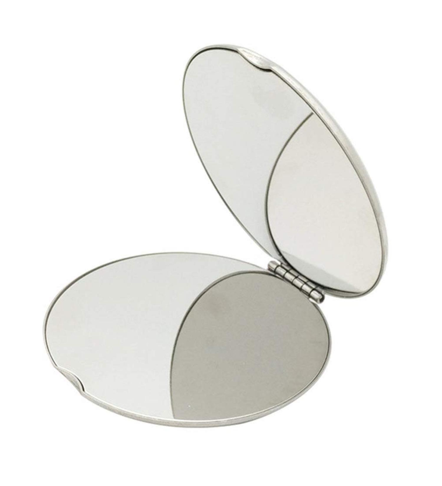 Minkissy Handbag Round Compact Cosmetic Mirror Double-Sided Travel Cosmetic Mirror Bag Hand Mirror Changing Mirror for Money Foldable Carry Bag - Buy Online on SooperMarket.com