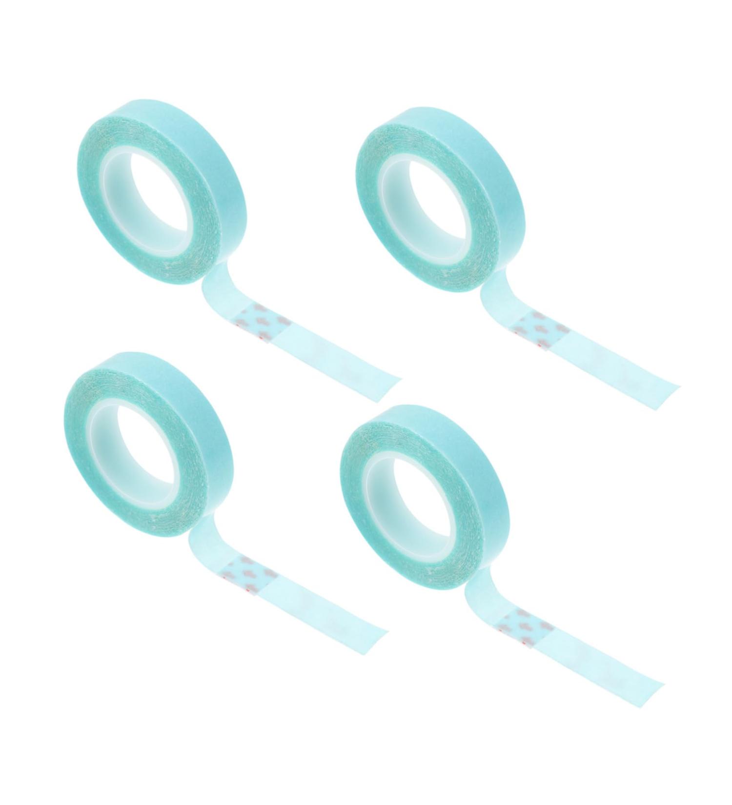Angoily Double Sided Wig Tape - 4 Rolls Lace Front Hair Adhesive Stickers | Waterproof & Secure Attachment for Blue Wigs - Buy Online on SooperMarket.com