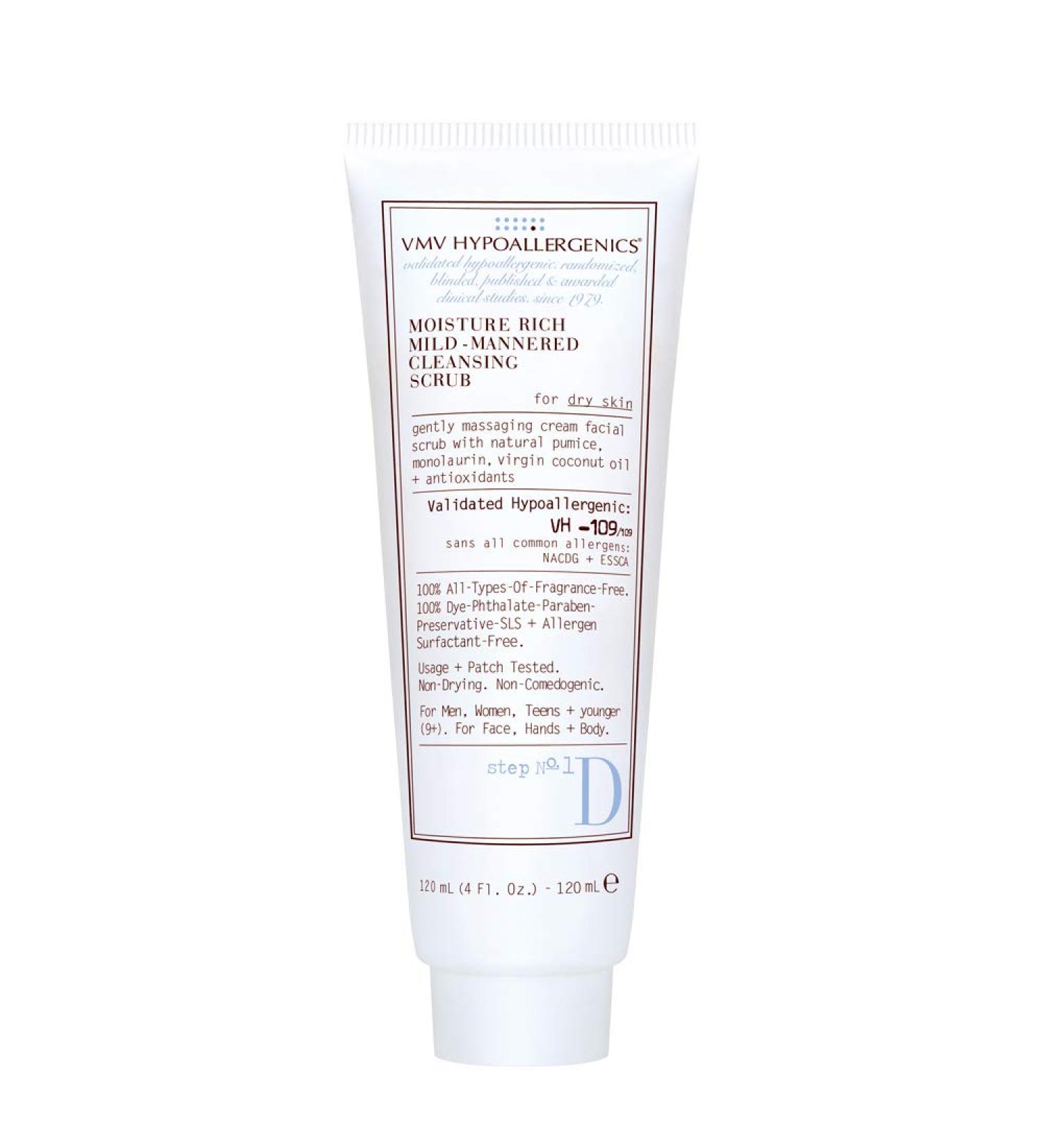 Moisture Rich Mild Cleansing Scrub for Dry Skin | Gentle Exfoliator | Hydrating Skincare | International Shipping Available - Buy Online on SooperMarket.com