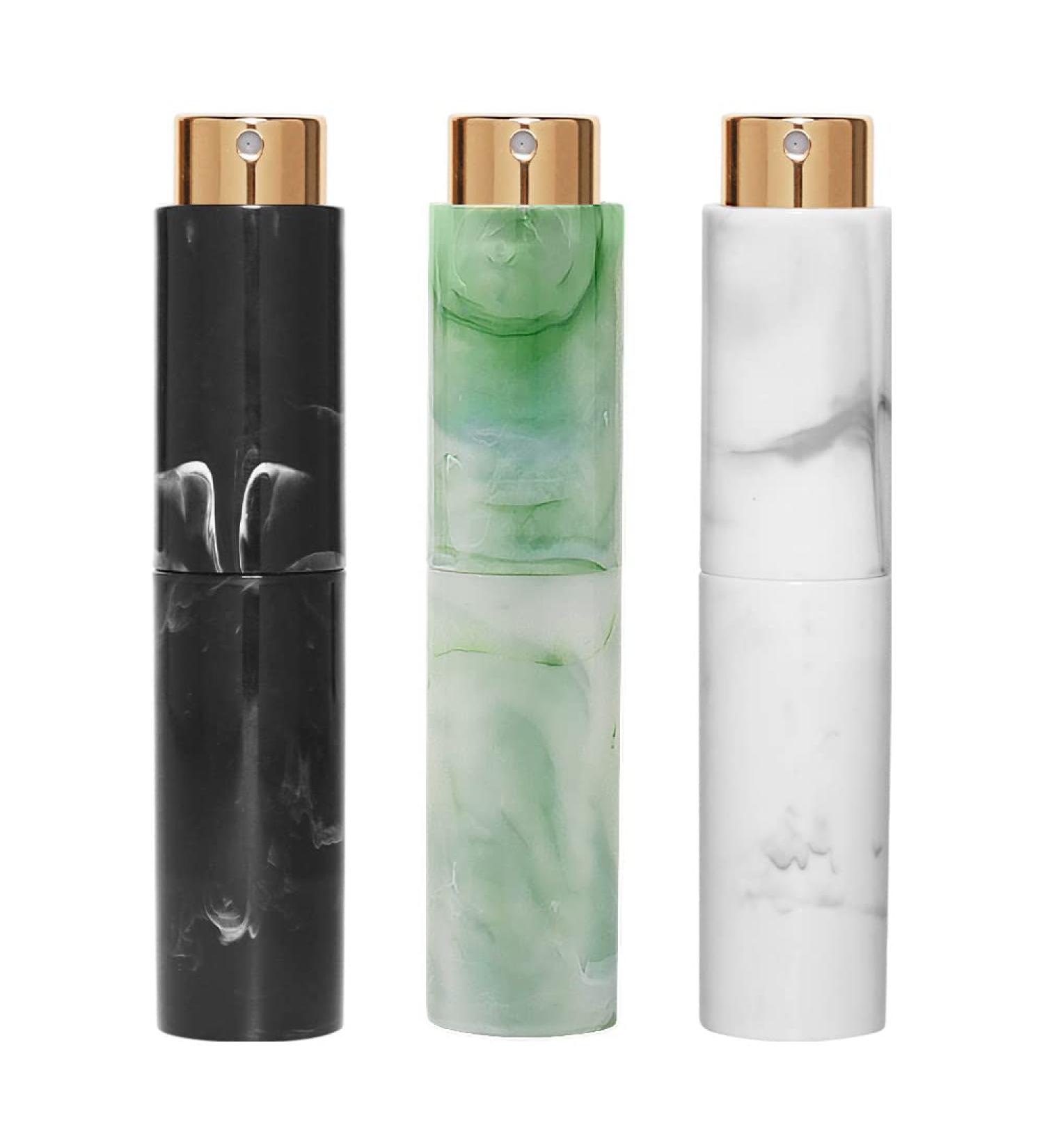 Vitog Travel Perfume Bottle Set - TSA Approved Refillable Leak Proof Containers for Perfume & Makeup Remover - Pattern3 - Buy Online on SooperMarket.com