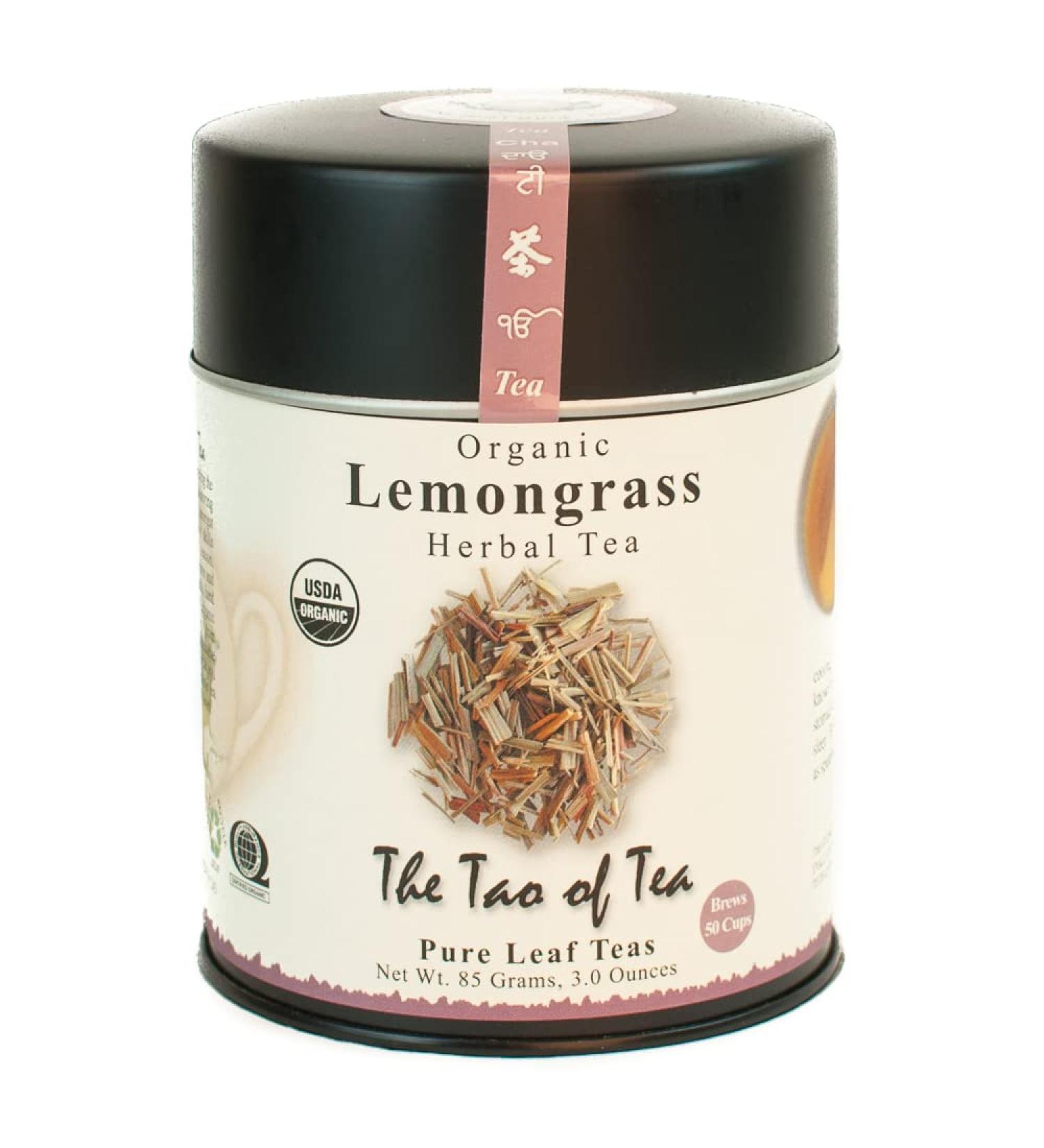 The Tao of Tea Organic Herbal Tea Lemongrass 3.0 oz (85 g)