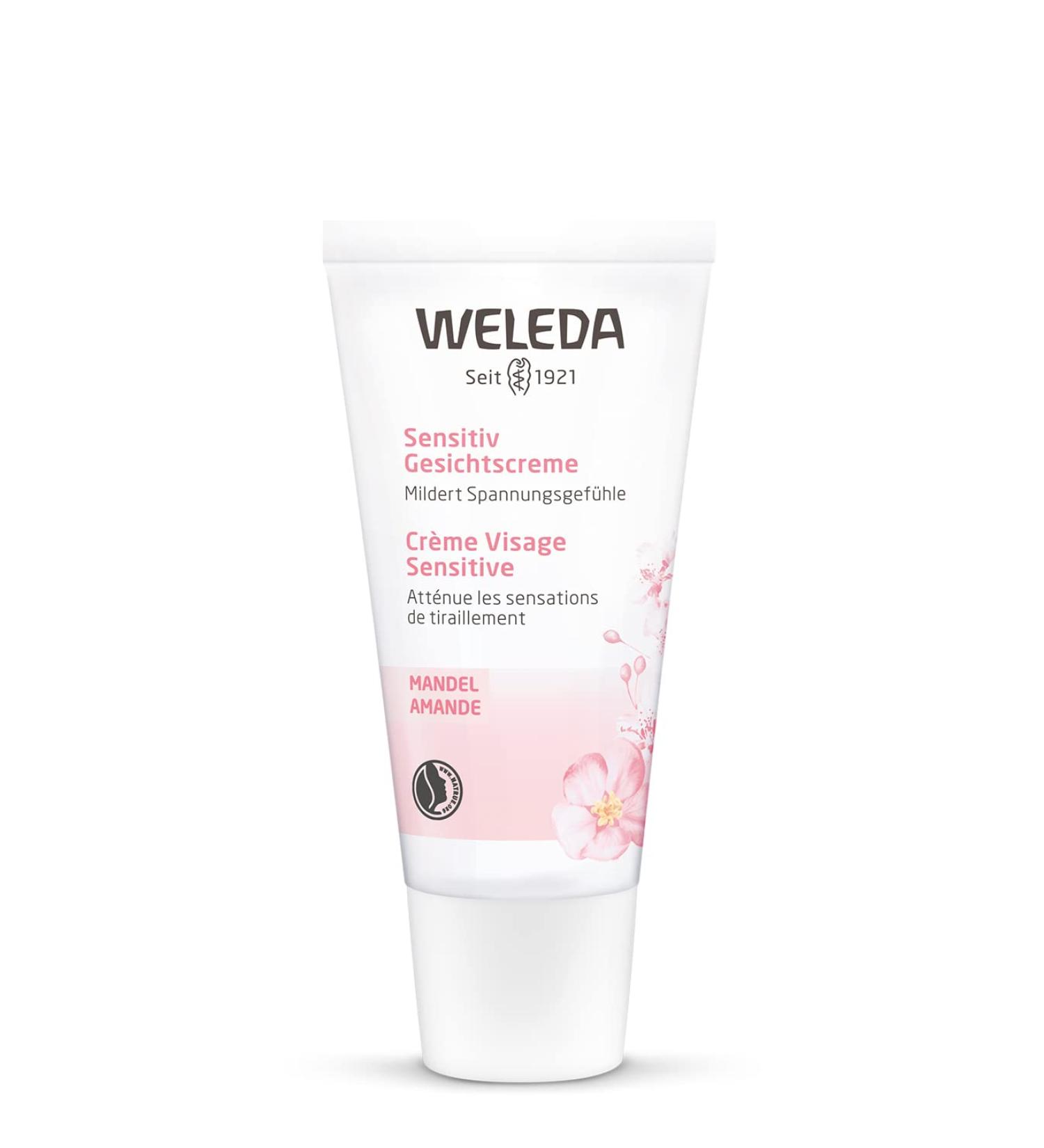 Weleda Sensitive Care Facial Cream with Almond Extract - Soothing for Sensitive & Dry Skin (1.0 fl oz) - Buy Online on SooperMarket.com