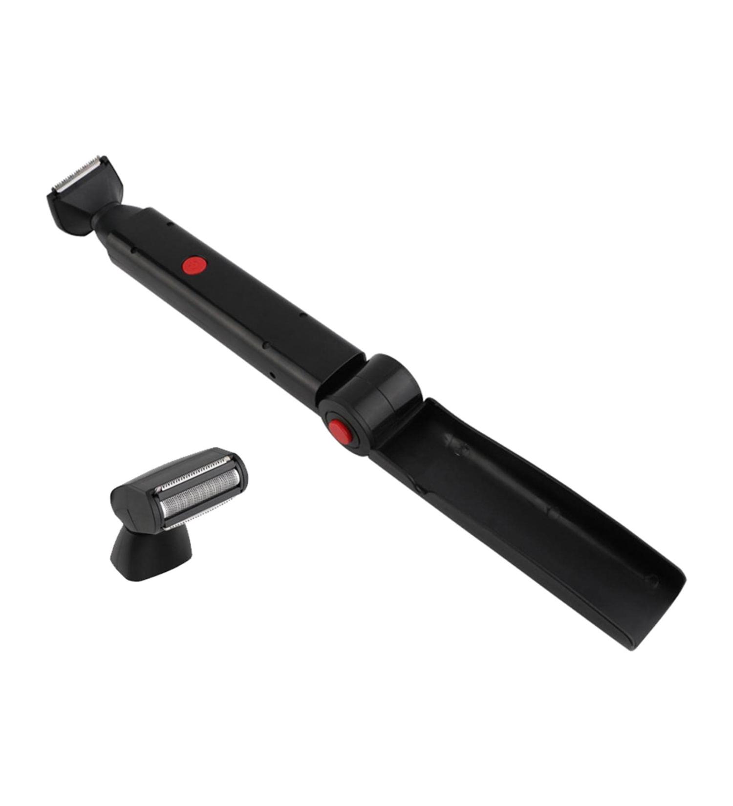 Predolo Long Handle Foldable Back Hair Shaver - Painless Hair Removal Groomer for Effortless Grooming | International Shipping Available - Buy Online on SooperMarket.com