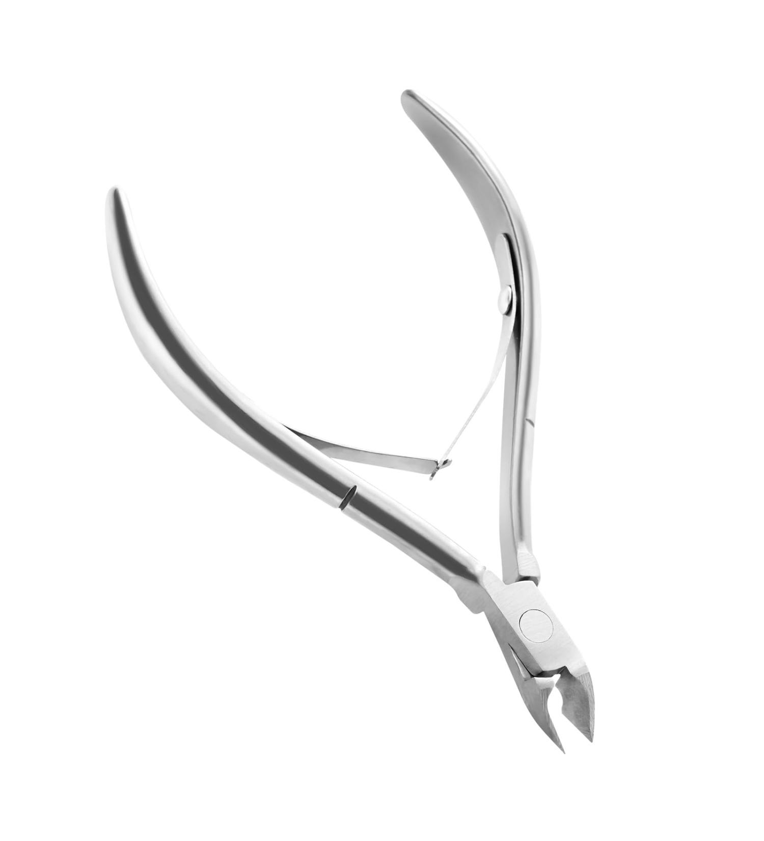 Velodios Cuticle Trimmer and Cuticle Cutter Extremely Sharp Cuticle Nippers Professional Stainless Steel Cuticle Remover Perfect Nail Care Tool for Home/Spa/Salon Manicures - Silver - Buy Online on SooperMarket.com