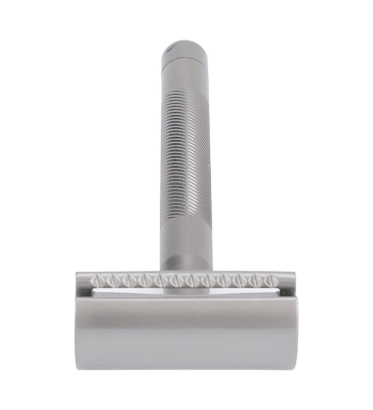 Men's Hair Clipper - Metal Double Edge Safety Manual for Home & Salon | Silver Color - Shop Now! - Buy Online on SooperMarket.com