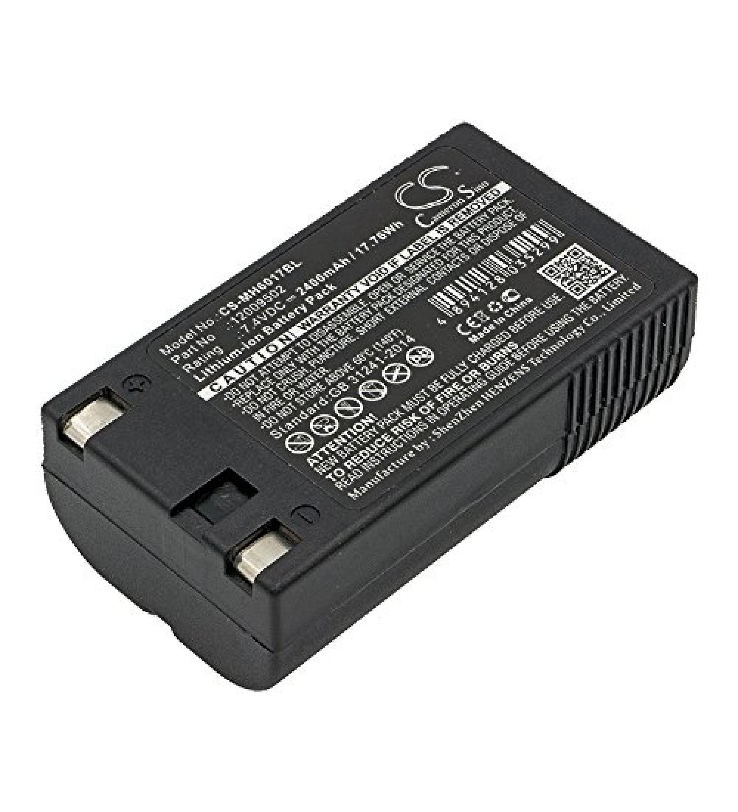 Buy 7.4V High-Performance Replacement Battery for Paxar 6032 9460 Sierra Sport 6037 Handiprinter - 2400mAh - International Shipping Available - Buy Online on SooperMarket.com