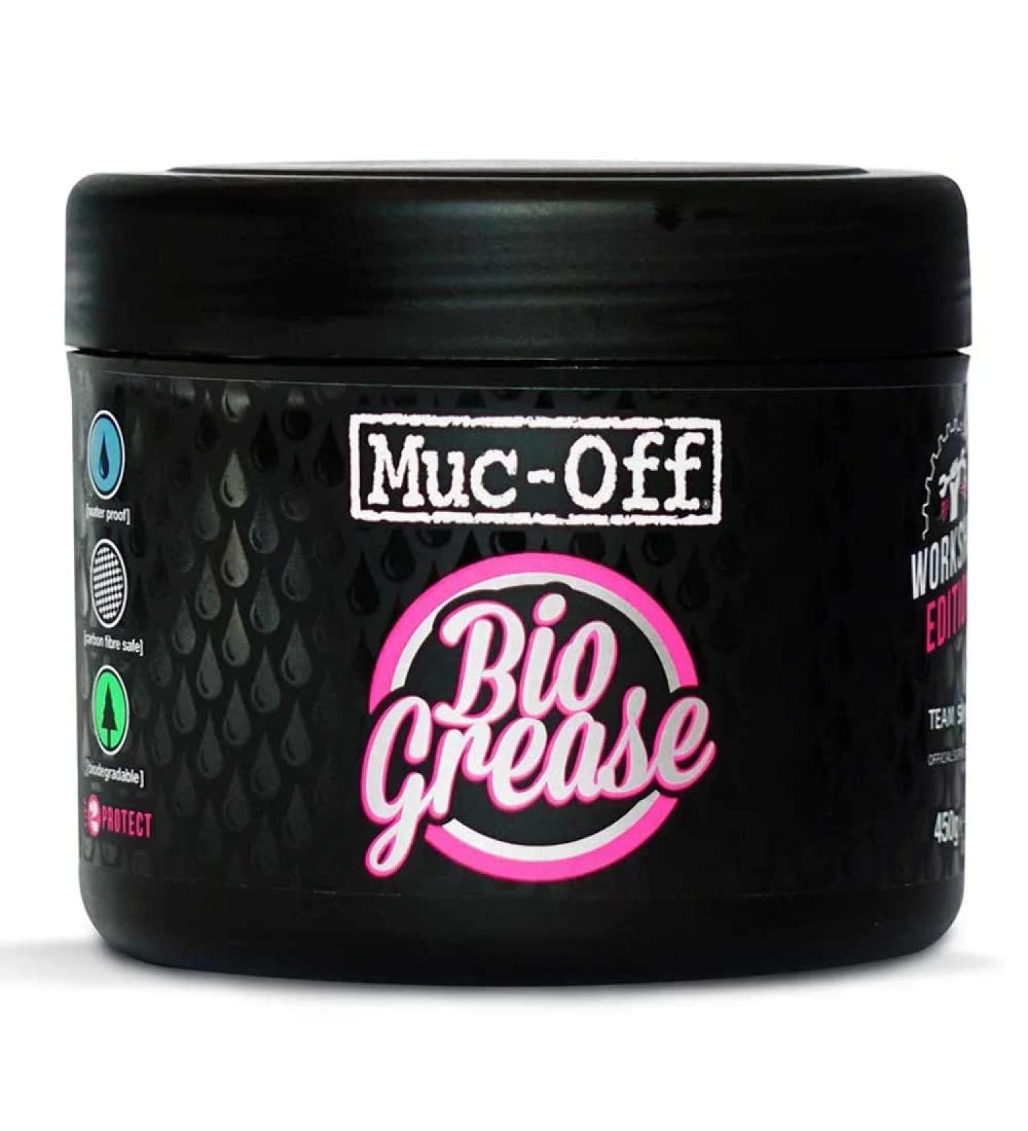 Muc Off Bio Grease 450g - Premium One Color Formula for Ultimate Lubrication - Buy Online on SooperMarket.com