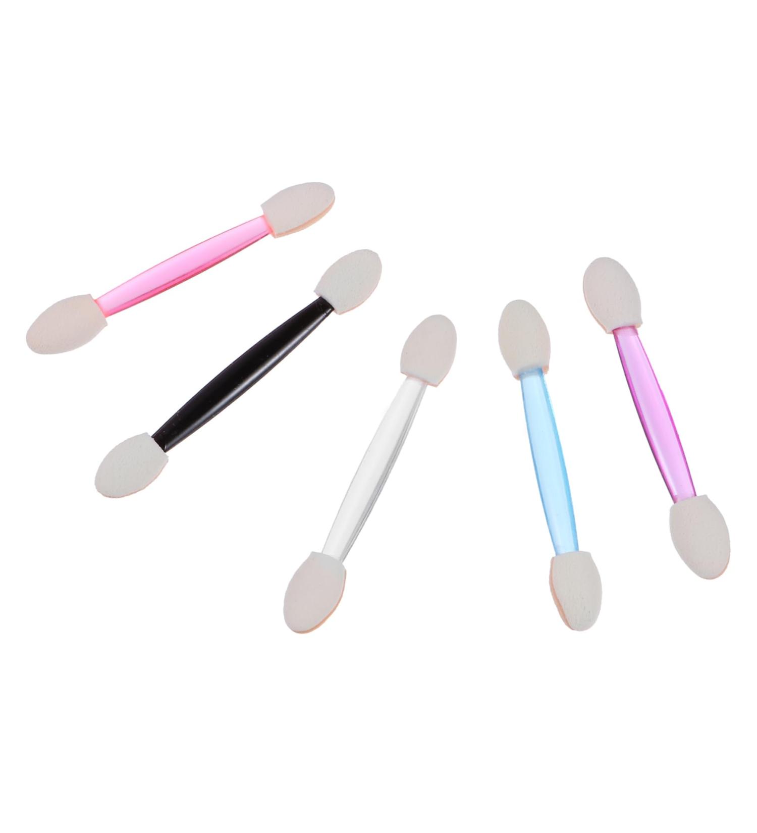WOONEKY 5 Boxes Double Ended Eyeshadow Brush Sponge Applicator Make up for Face Plastic - Buy Online on SooperMarket.com