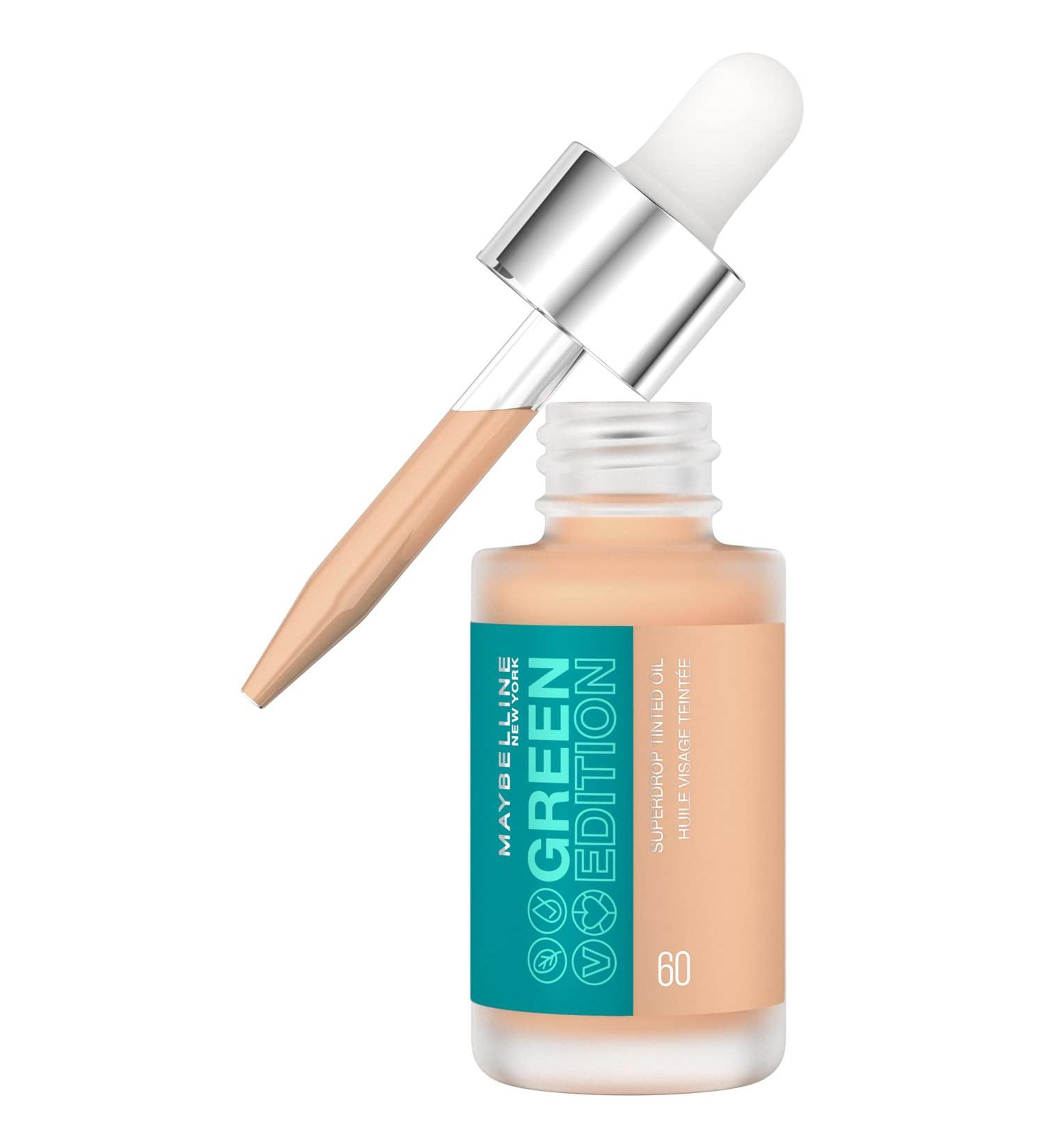 Maybelline Green Edition Superdrop Tinted Oil Adjustable Natural Coverage Vegan Formula Shop Internationally - Buy Online on SooperMarket.com