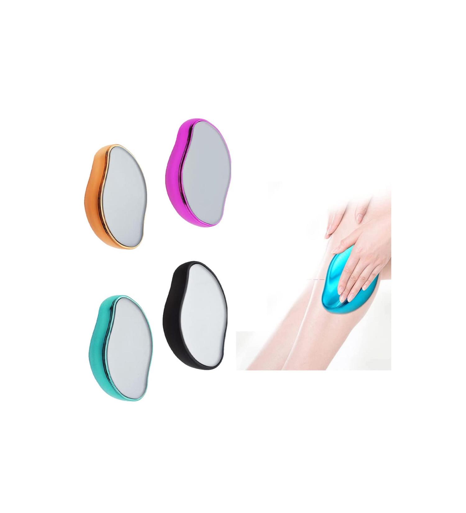 Crystal Hair Eraser for Women Legs - Painless Hair Removal Tool - Washable Nano Hair Remover - Smooth Skin Effect - Black - Buy Online on SooperMarket.com