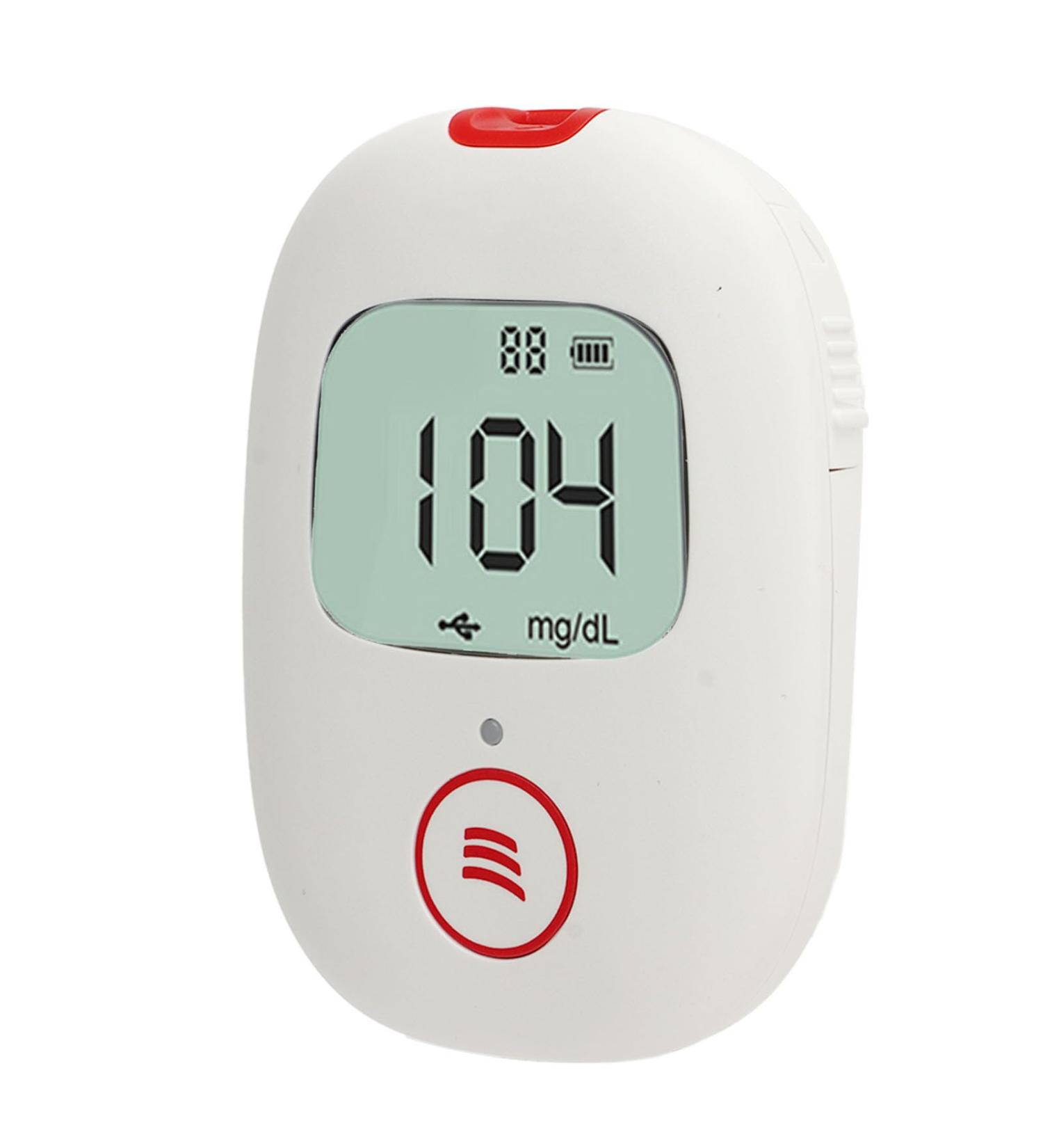 High-Precision Blood Sugar Measuring Device Set - 50 Test Strips & Lanzetten Easy to Use Ideal for Pregnant Women Fast & Portable - International Shipping Available - Buy Online on SooperMarket.com
