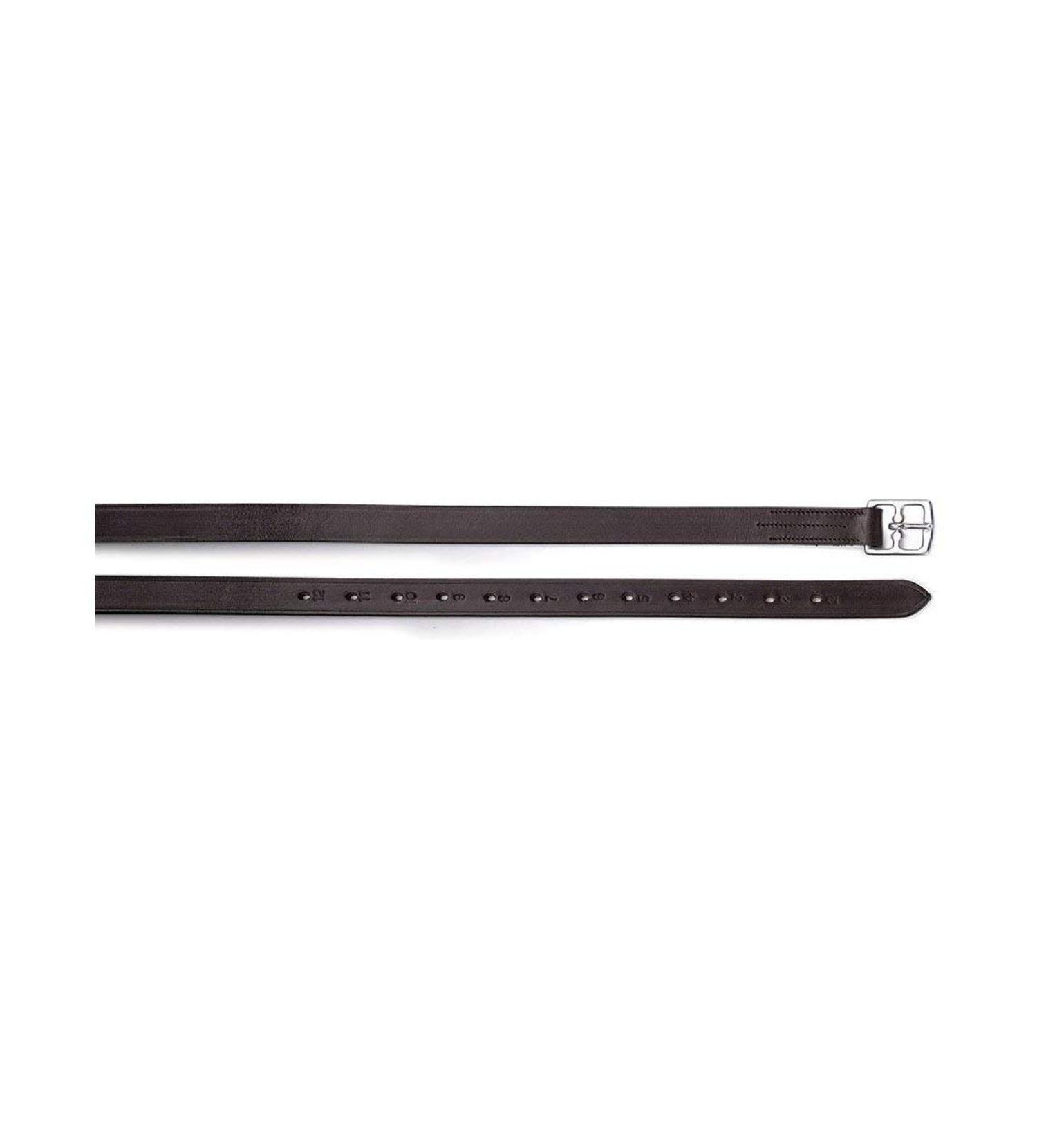 Shires Blenheim Stirrup Leathers 54"x1": Black