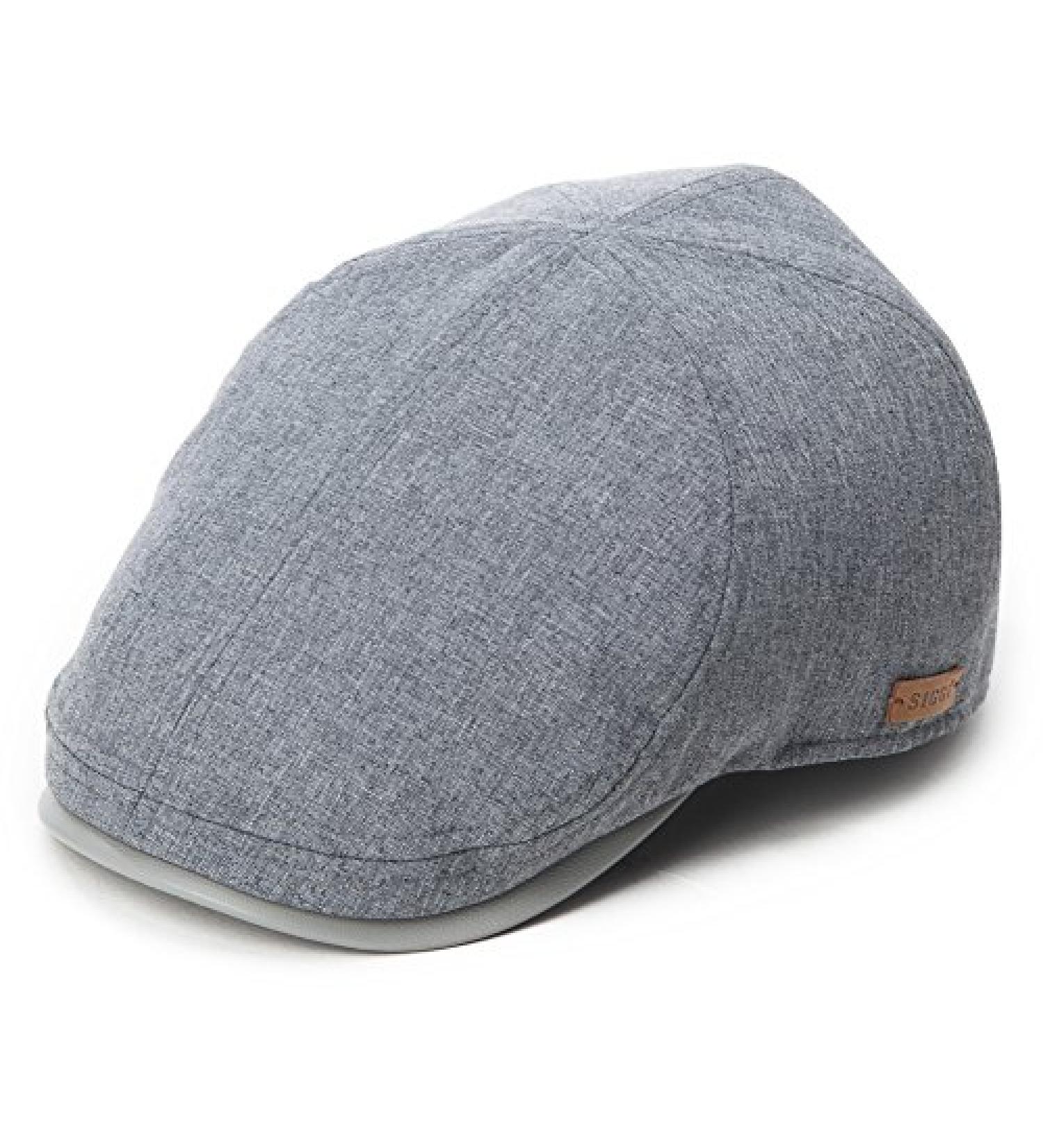 Jeff & Aimy Men's Cotton Flat Cap Ivy Gatsby Newsboy Hat - Grey, Medium-Large - Buy Online on SooperMarket.com
