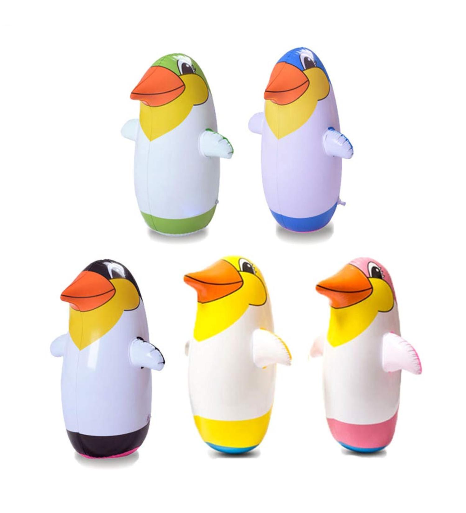 Buy Eeneme 5 Pieces Inflatable Penguin Tumbler for Kids - 22cm Cartoon Party Game Toys - Ideal for International Shipping - Buy Online on SooperMarket.com
