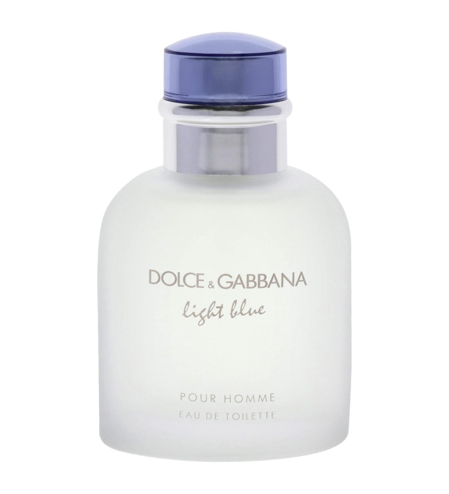 Dolce & Gabbana Light Blue for Men Eau de Toilette Spray 2.5 Fl Oz - Authentic Fragrance for Men - Buy Online on SooperMarket.com