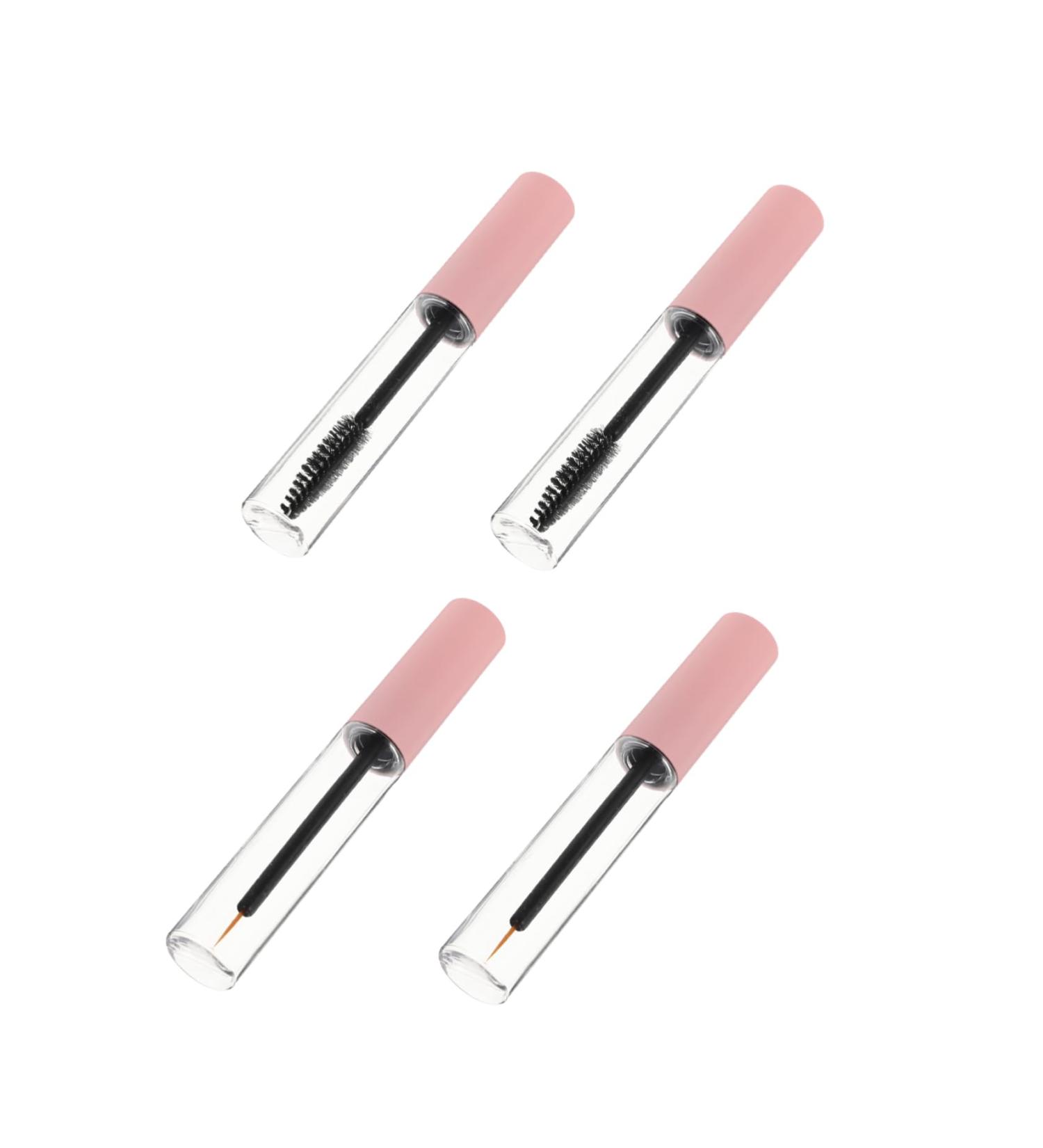 BELLIFFY 4pcs Eyeliner Stick Eyelash Cream Mini Containers Clear Eyelash Mascara Lip Balm Wand The Pet 1 g (Pack of 1) Pink - Buy Online on SooperMarket.com