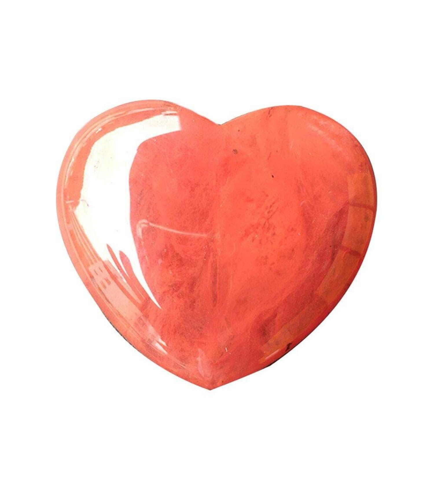 Rose Quartz Agate Tiger Eye Stone Stone Natural Rose Heart Shaped Striped Crystal Carved Palm Love Gemstones15 * 15 * 10mm Red Useful and Durable