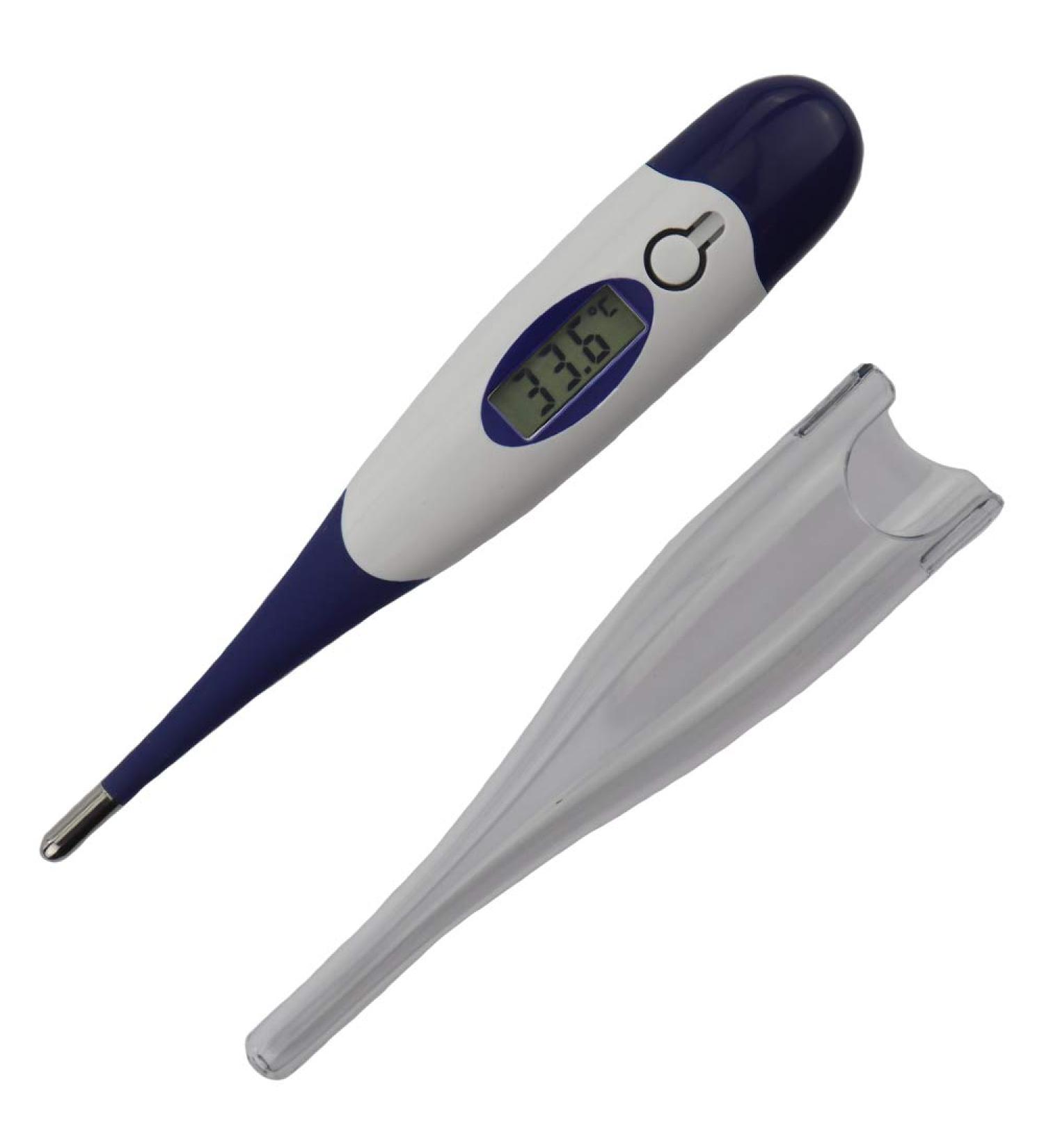 Buy Digital Flexible Thermometer for Adults & Children - Easy-to-Use with 25 Probe Covers International Shipping Available - Buy Online on SooperMarket.com