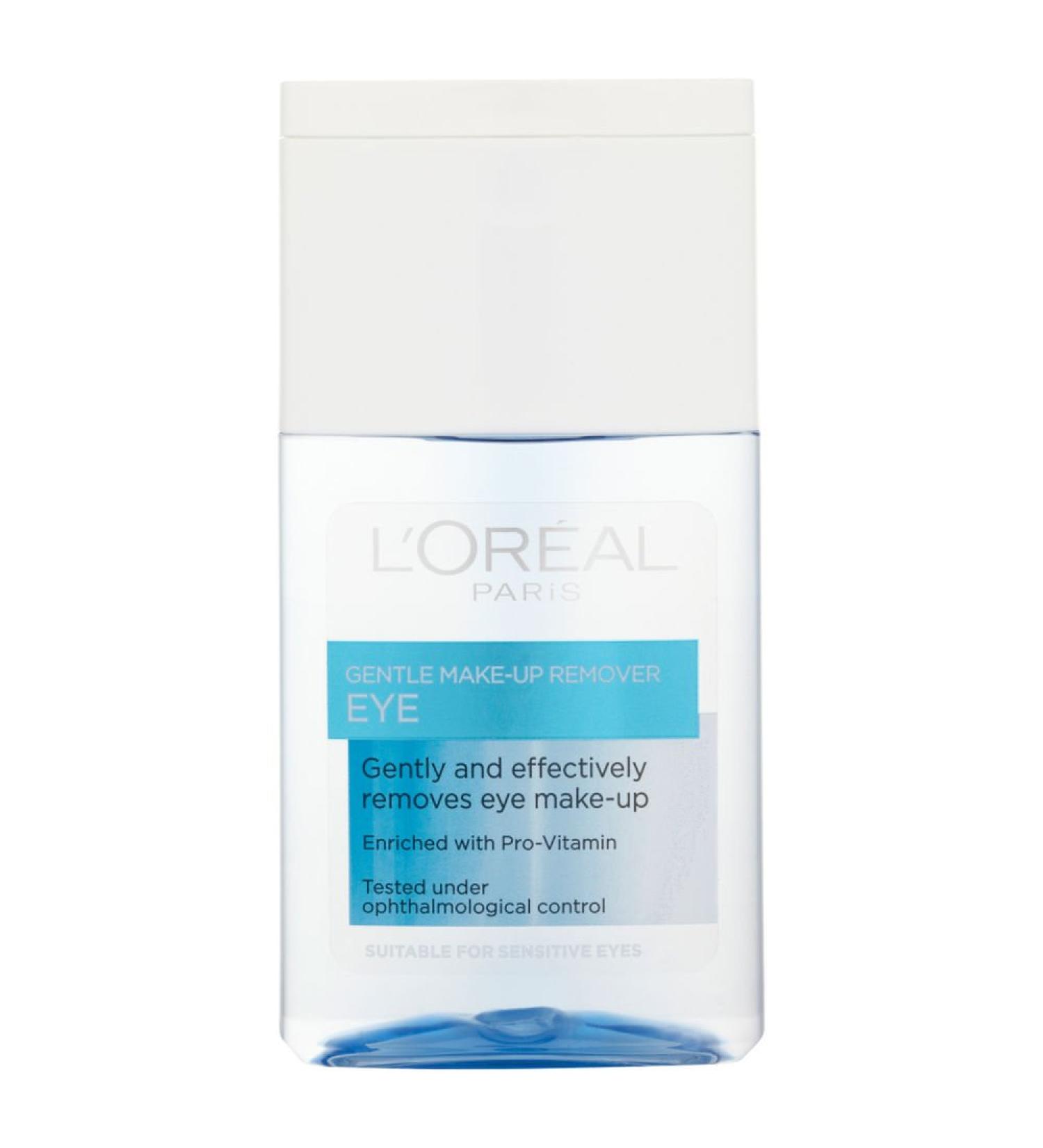 L'Oreal Paris Gentle Eye Make-Up Remover 125ml - Best for Sensitive Eyes - Buy Online on SooperMarket.com