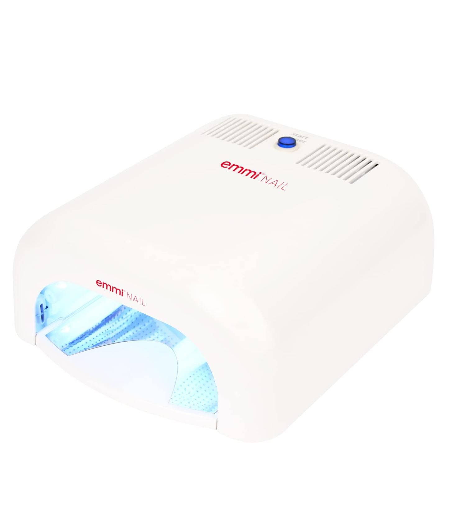 Buy Emmi Nail Classic UV Hardening Lamp BT White | UV Nail Lamp for Gel Nails | 4 Tubes & 2-Minute Timer | Perfect for Stiletto Nails - International Shipping Available - Buy Online on SooperMarket.com