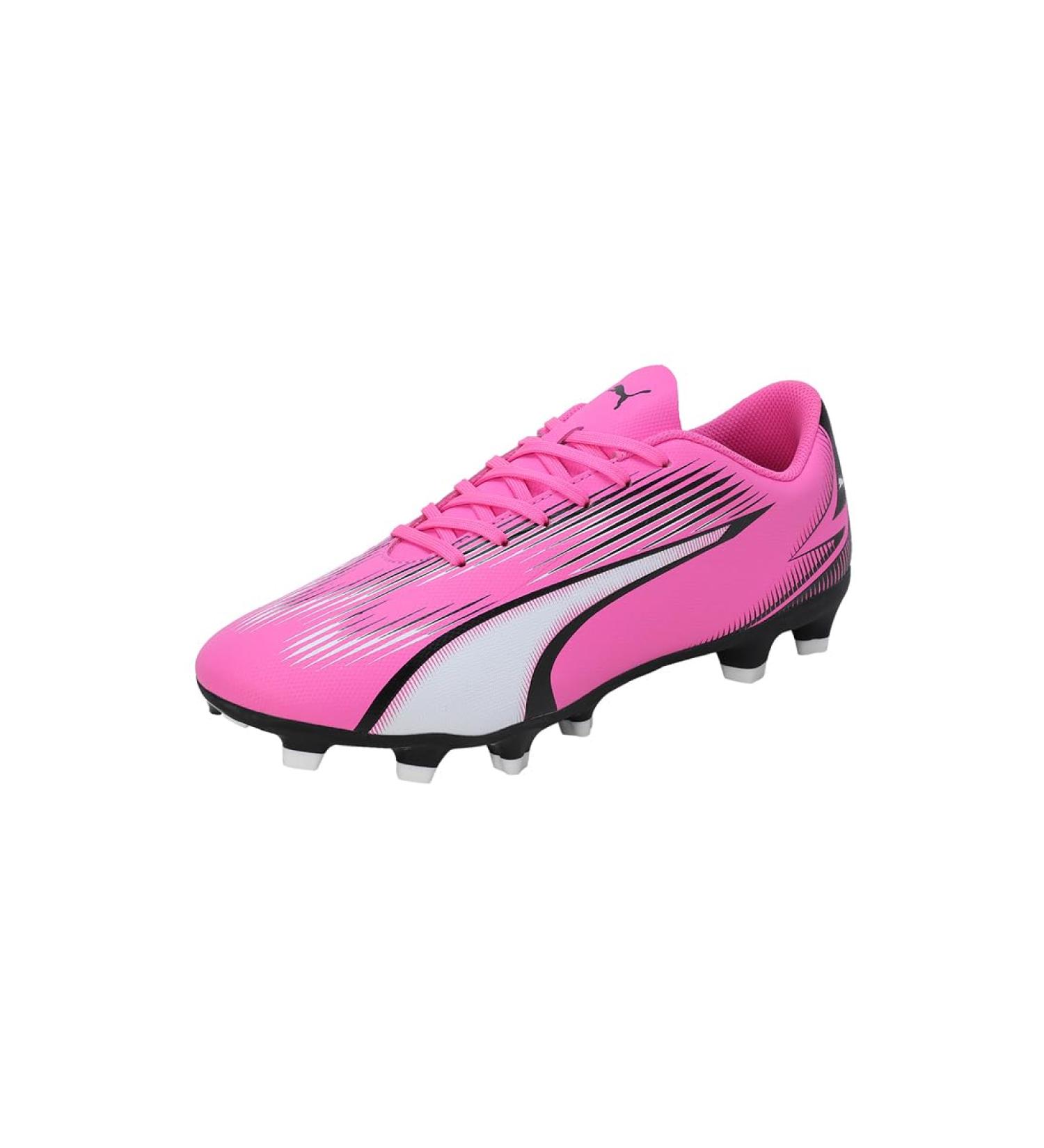 PUMA Men's Ultra Play FG/AG Football Shoe - Poison Pink White & Black - Size 41 EU - International Shipping Available - Buy Online on SooperMarket.com