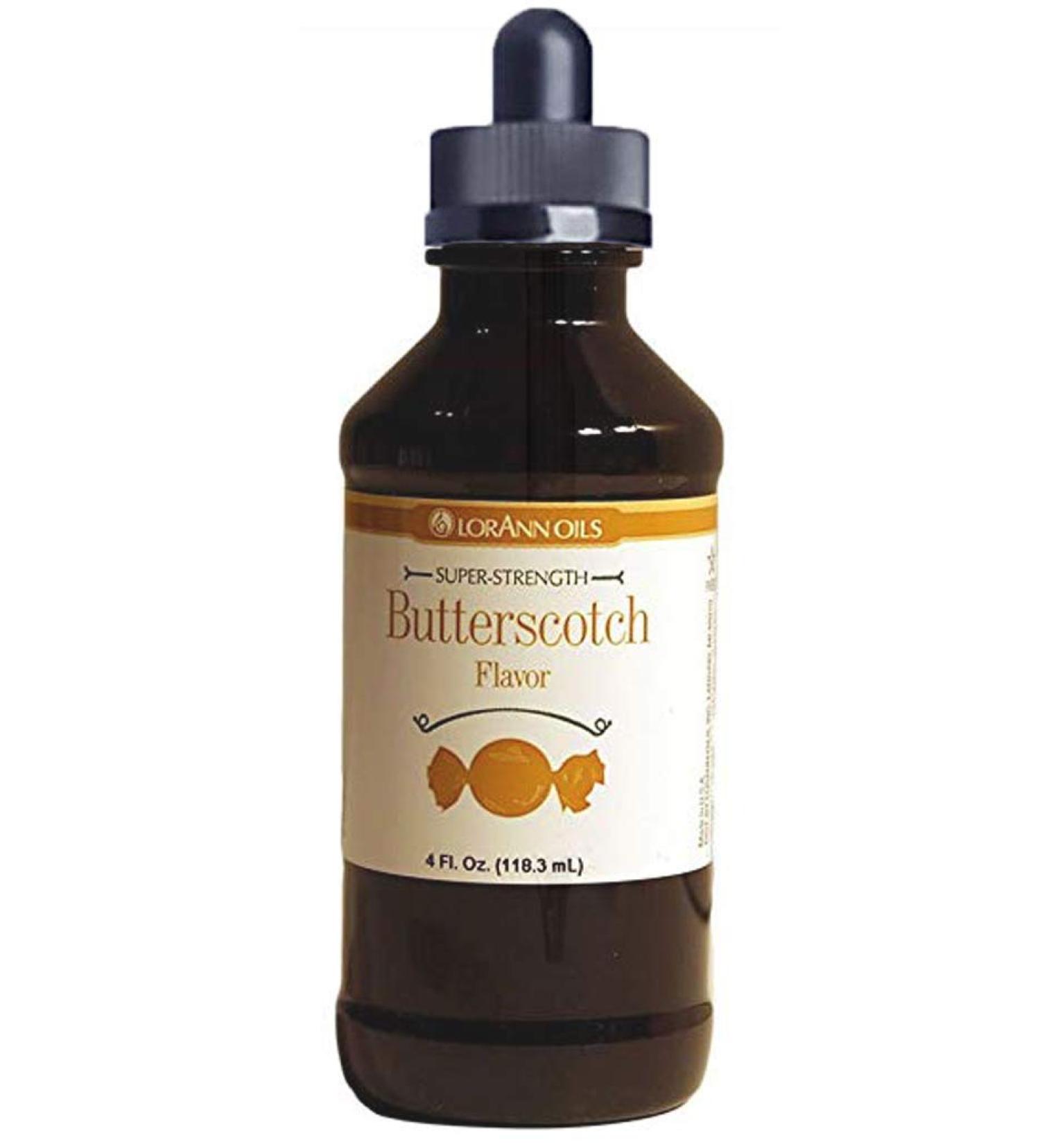 LorAnn Butterscotch SS Flavor - 4 oz Bottle with Glass Dropper - Buy Online on SooperMarket.com