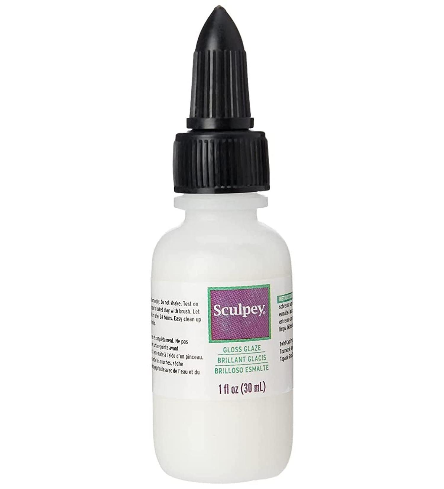 Sculpey Gloss Glaze 1 fl oz - Non Toxic Polymer Clay Finish - Buy Online on SooperMarket.com