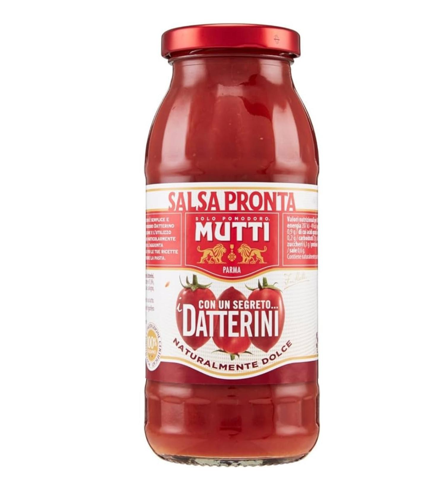 Mutti Passata Pomodorini Datterini 300 Mililiters