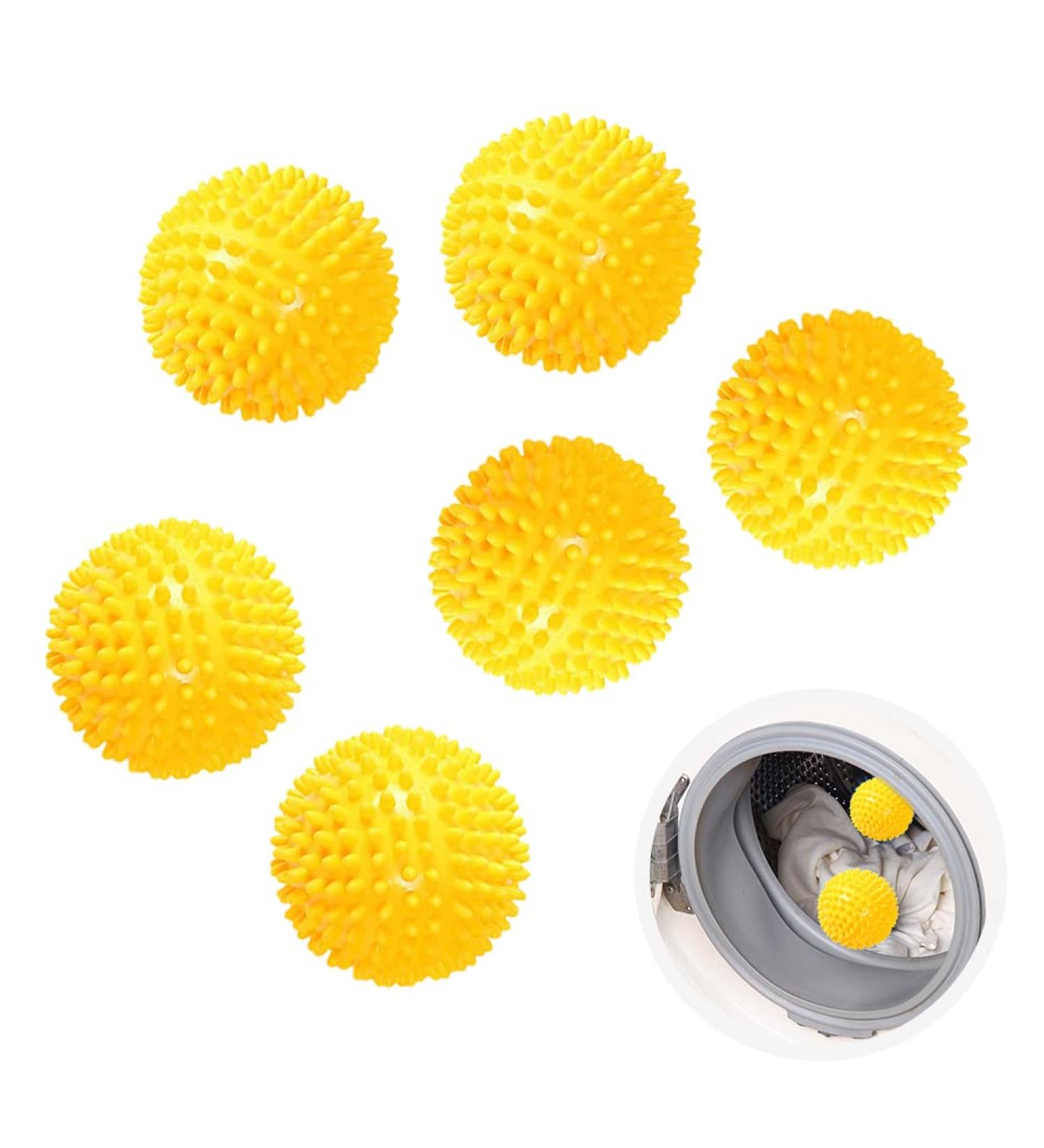 Dryer Balls Laundry Balls for Tumble Dryer Reusable PVC Tumble Dryer Balls for Speeding Drying and Reducing Creases for Clothes - Buy Online on SooperMarket.com