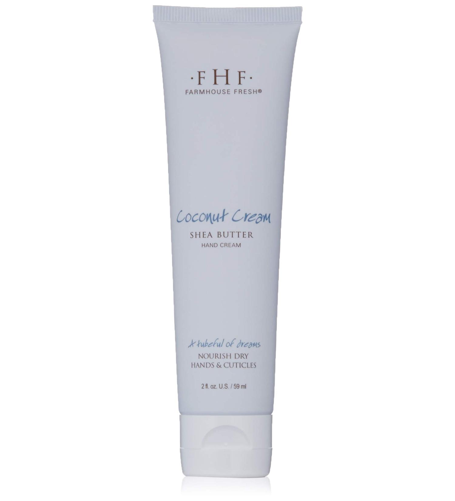 FarmHouse Fresh Coconut Cream Shea Butter Hand Cream - 2 Fl Oz - Buy Online on SooperMarket.com