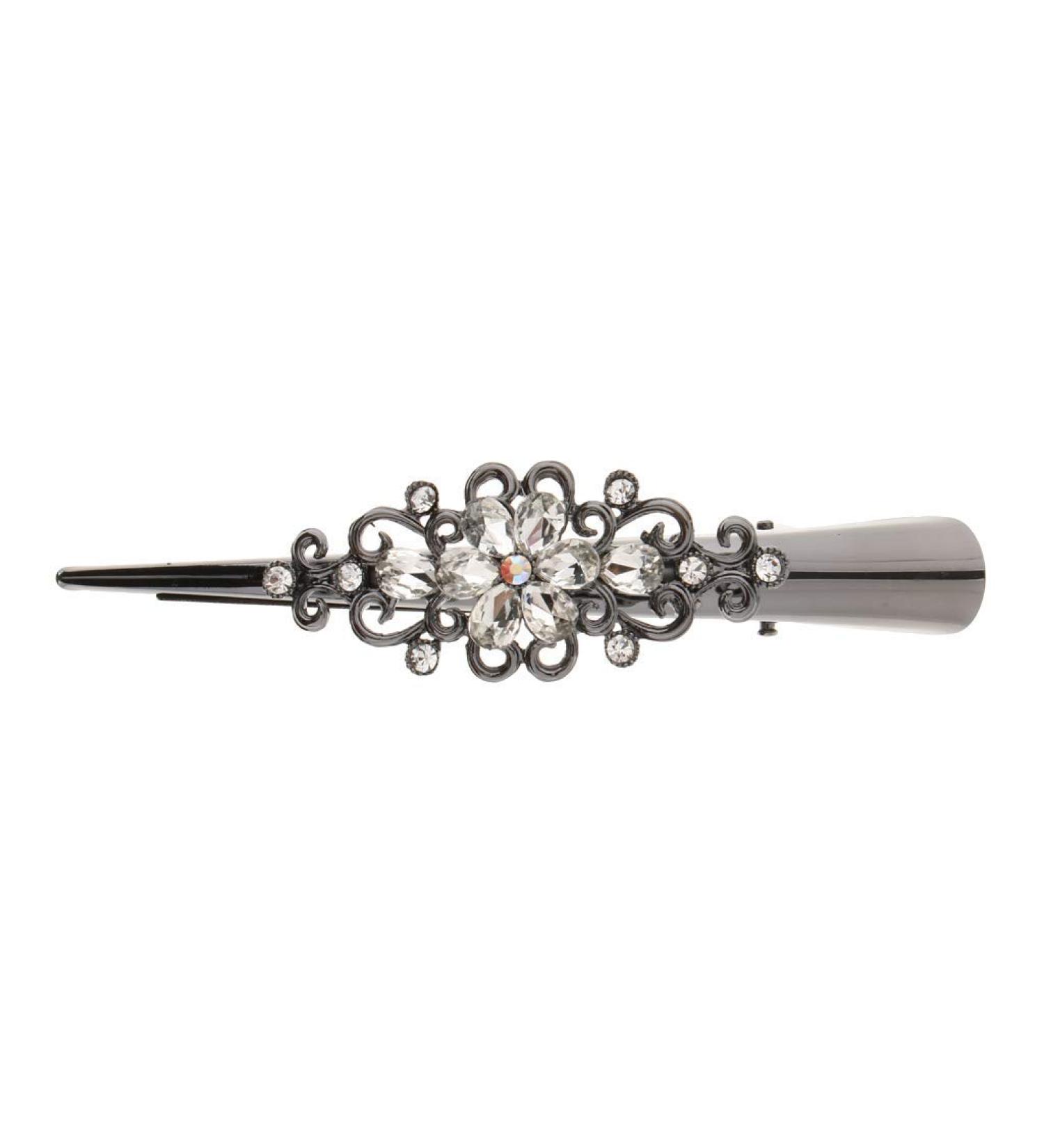 Metal Rhinestone Hair Alligator Clip Crocodile Hair Grip - Women - Buy Online on SooperMarket.com