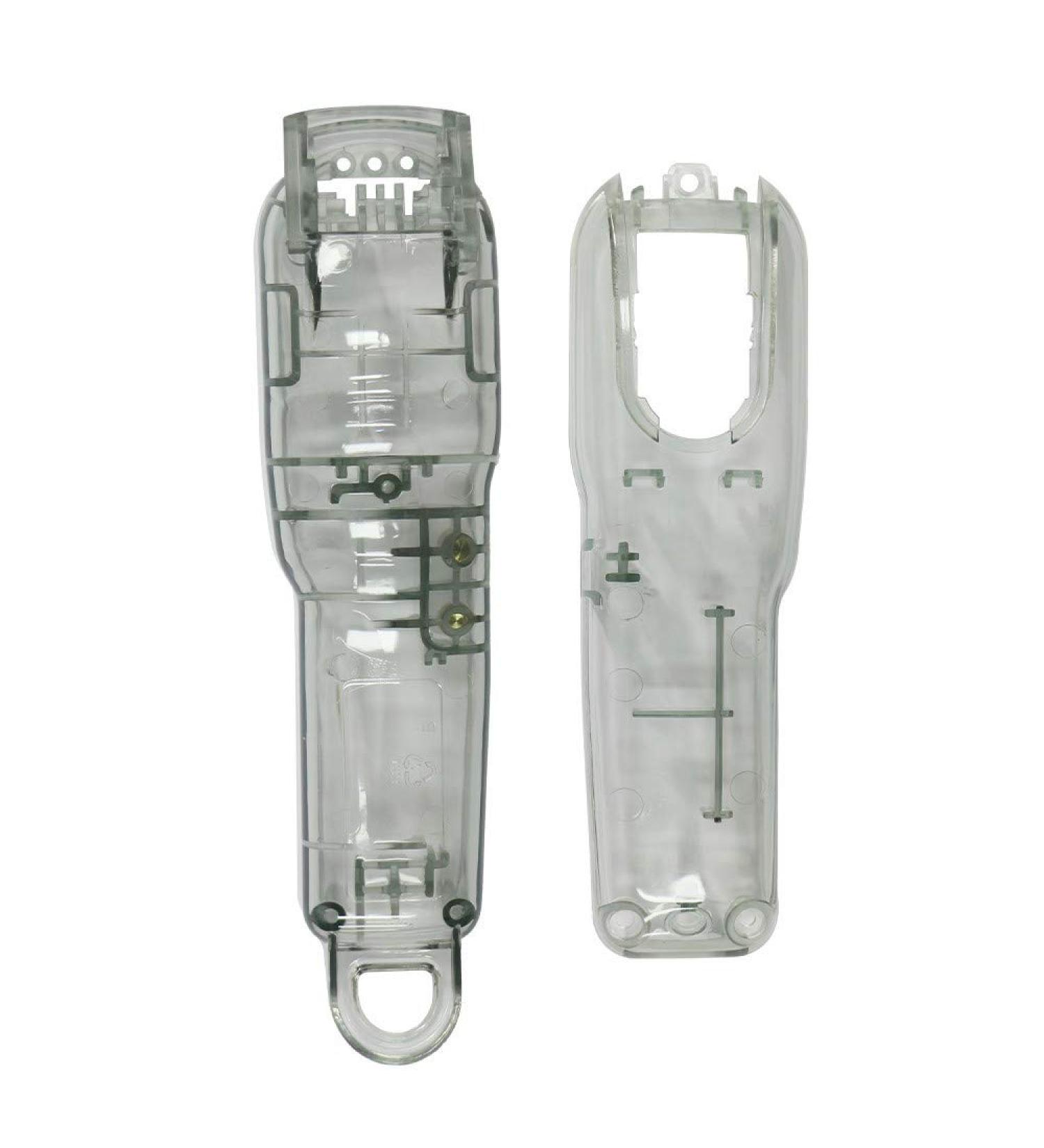 Brensty 1Set Gray Hair Clipper Back Housing Cover Clear Front Lid for Hair Trimmer Tools Kit - Buy Online on SooperMarket.com