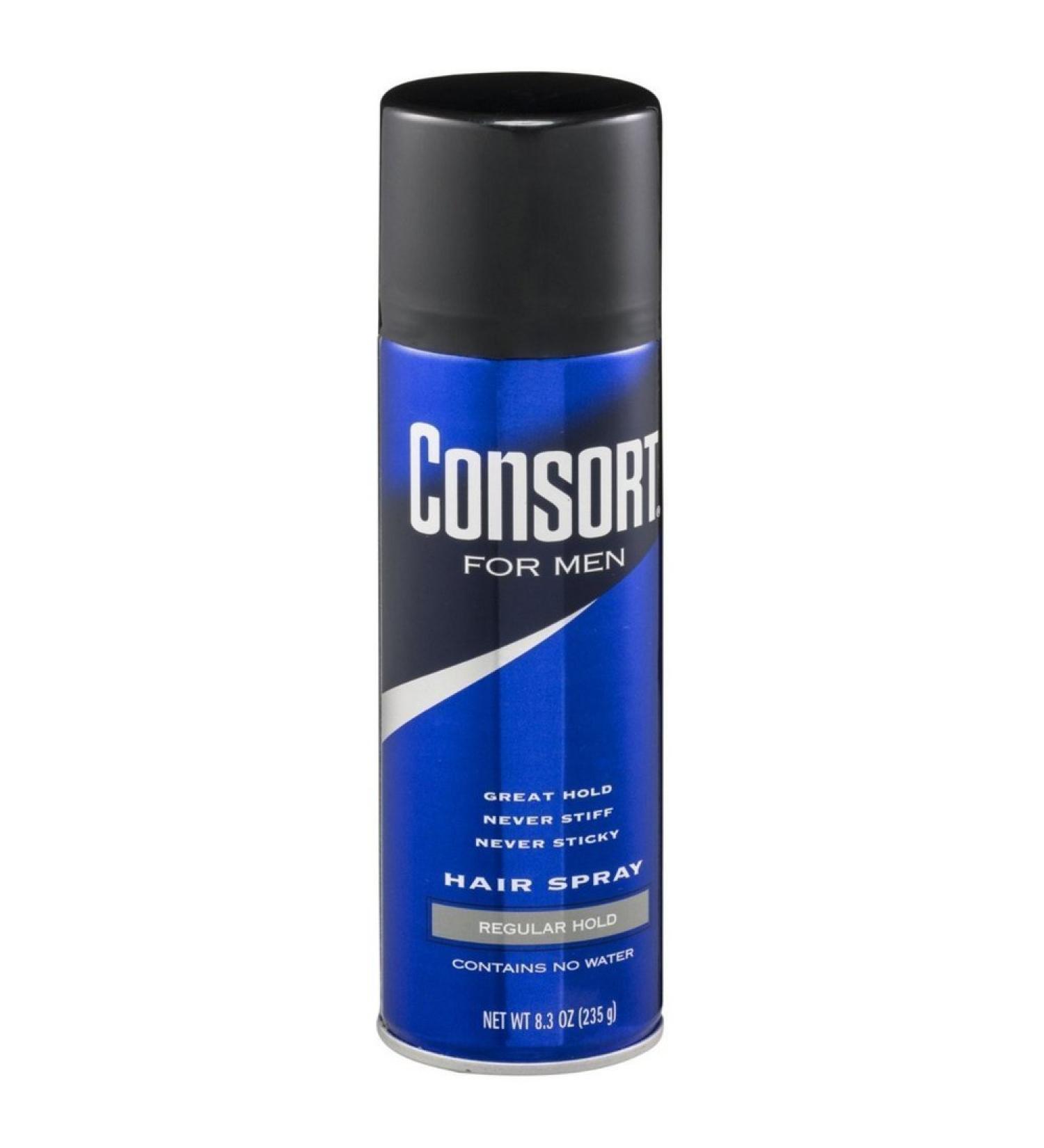 Consort For Men Hair Spray Regular Hold 8.3 oz (Pack of 3)
