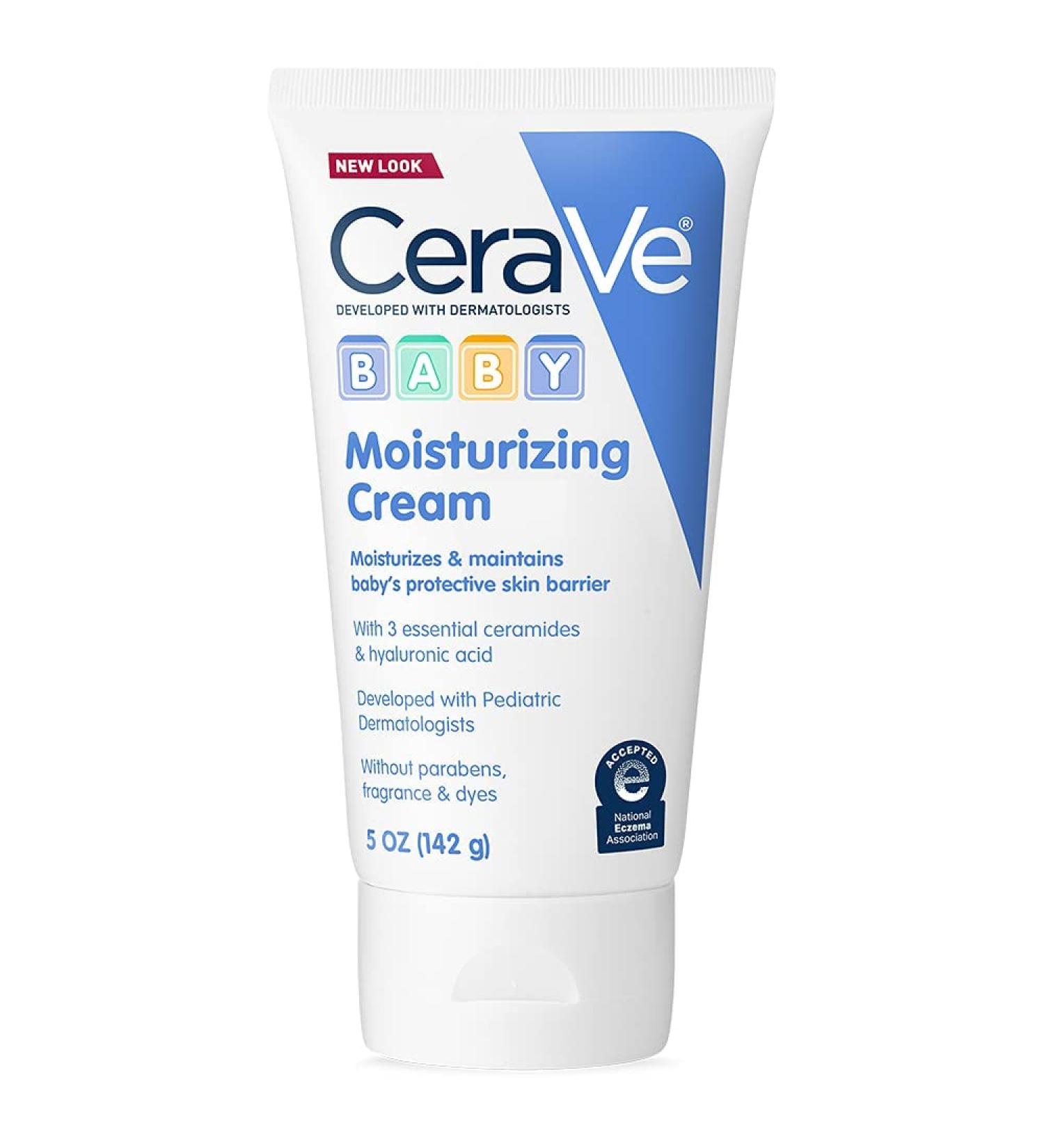 CeraVe Baby Moisturizing Cream 5 oz - Gentle Hydration for Delicate Skin - Buy Online on SooperMarket.com